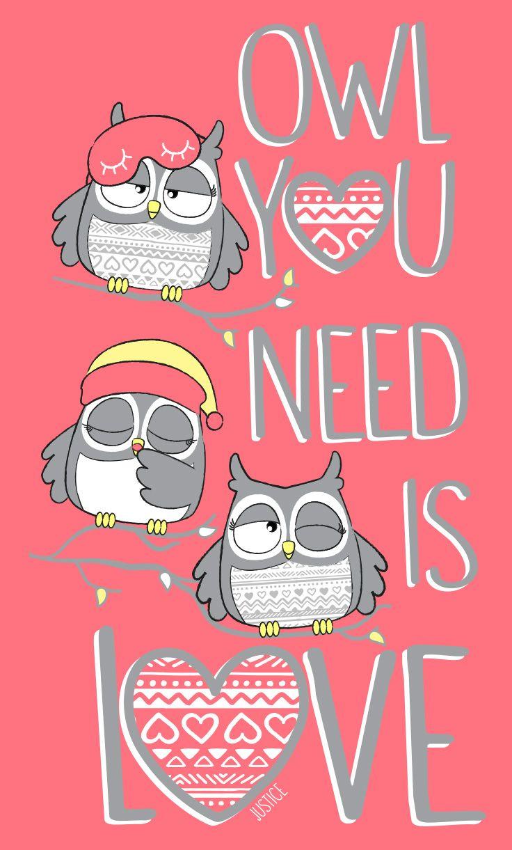 736x1221 Cute Owl Wallpaper For iPhone