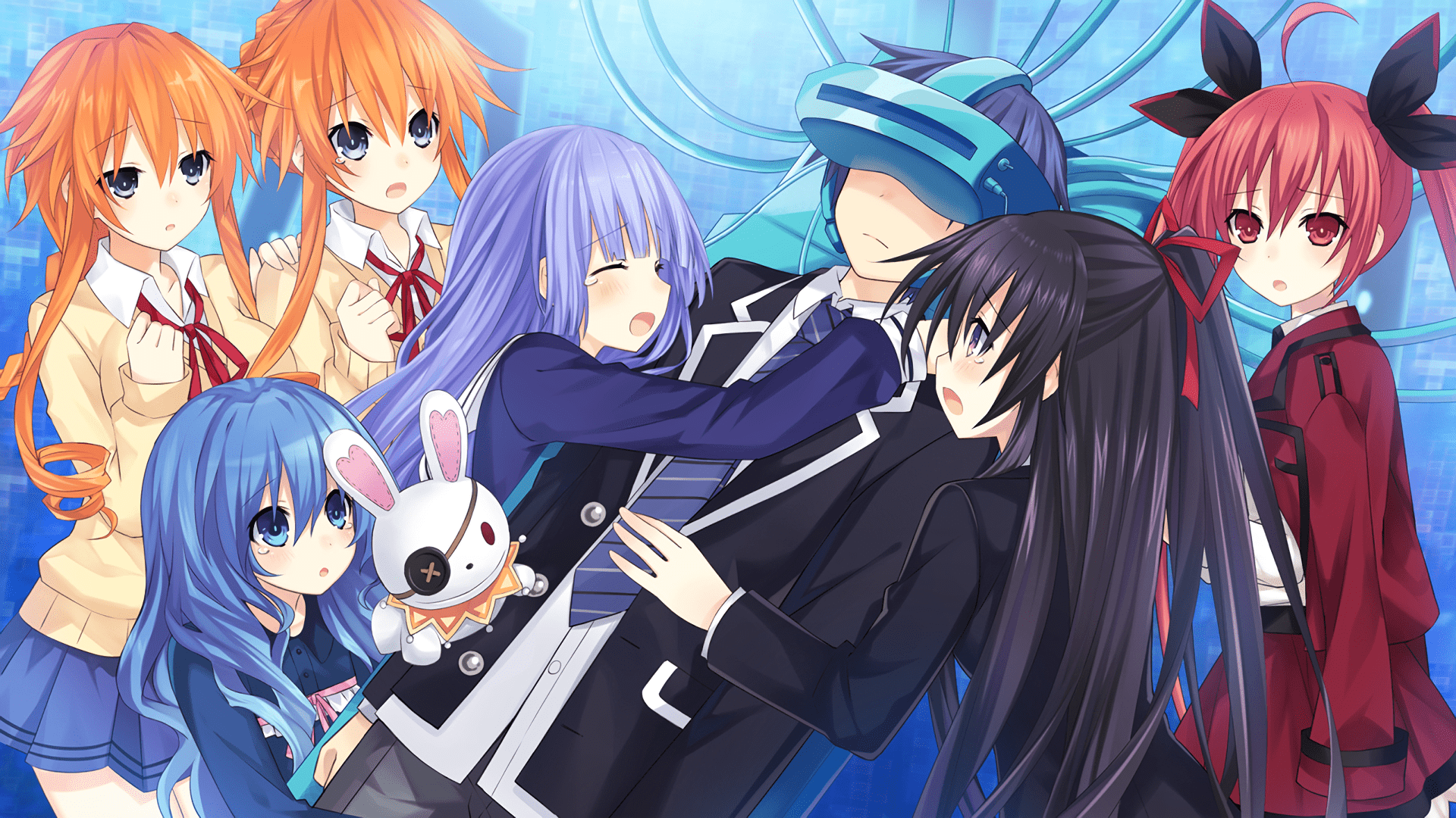 1920x1080 Anime Date A Live Yuzuru Yamai Kaguya Yamai Miku Izayoi Yoshino (Date A Live) Tohka Yatogami Kotori Itsuka Shido Itsuka Wallpap. Date a live, Anime, Shido itsuka