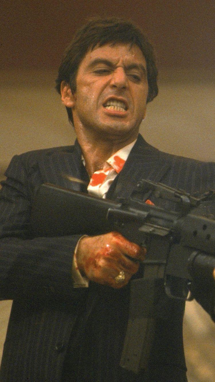 750x1334 Scarface iPhone Wallpaper Free Scarface iPhone Background - Scarface movie, Scarface, Hip hop poster