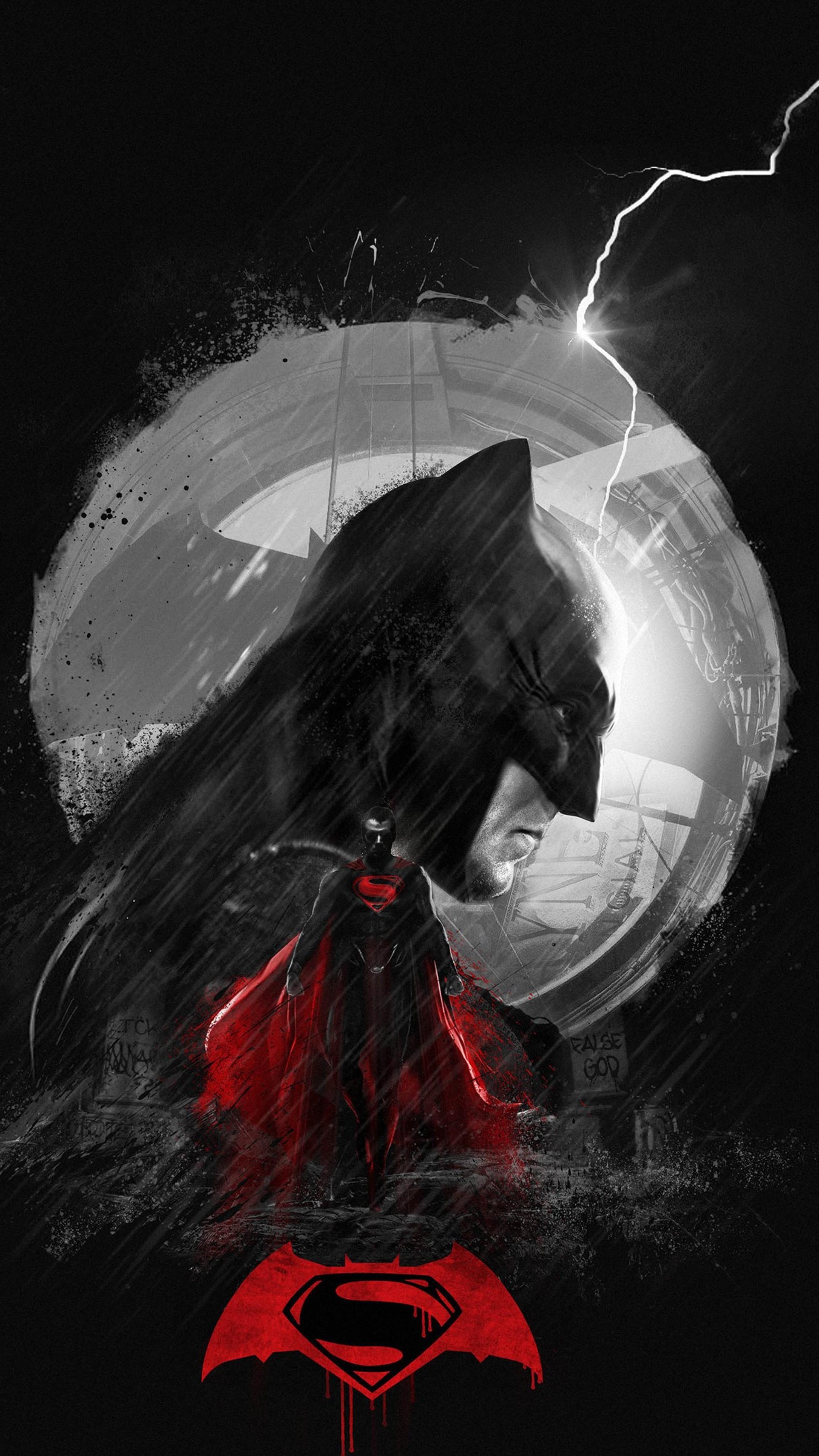 2160x3840 Batman, Superman, 4K phone HD Wallpaper, Image, Background, Photo and Picture. Mocah HD Wallpaper
