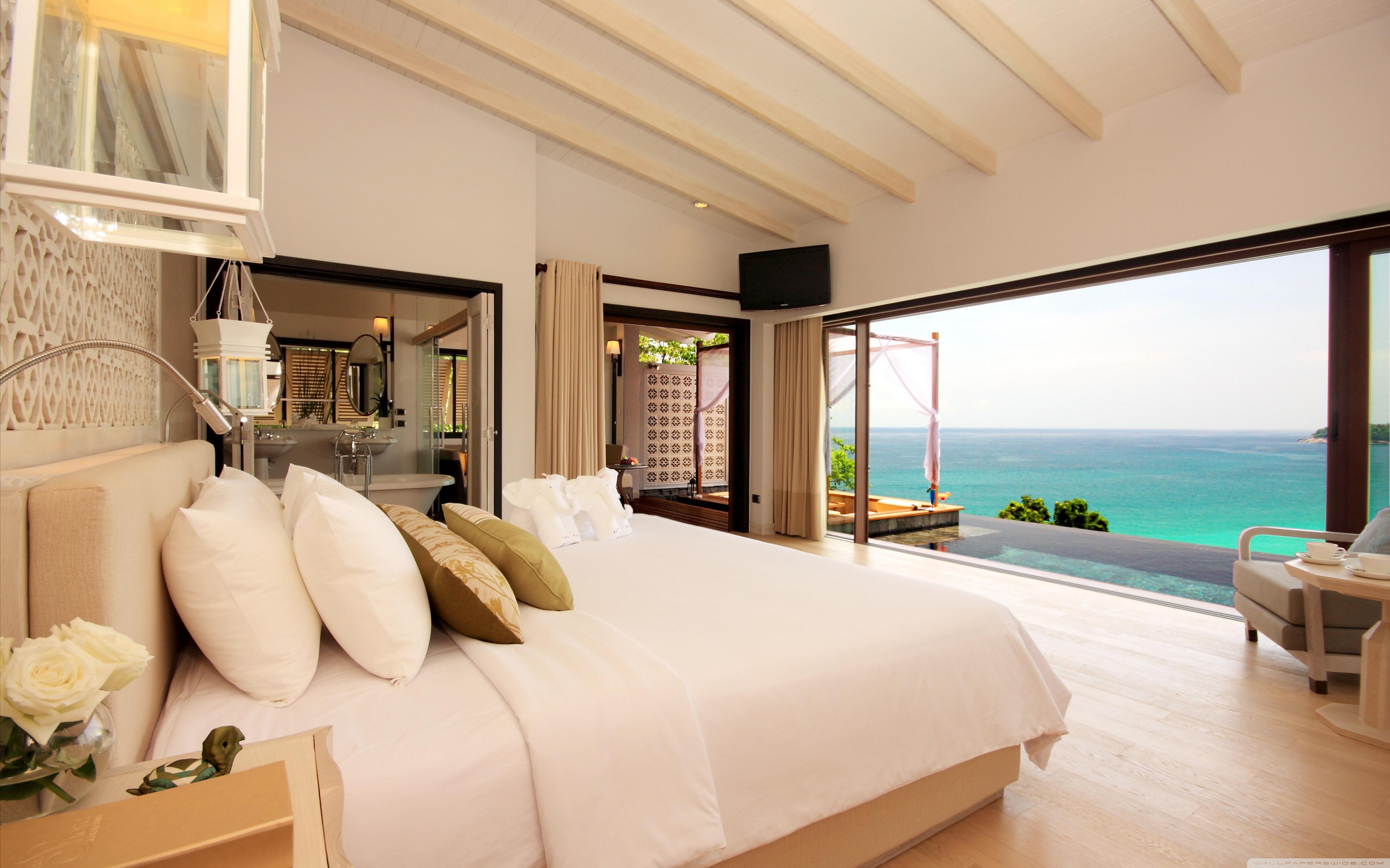 3840x2400 Luxury Resort Room Ultra HD Desktop Background Wallpaper for 4K UHD TV : Multi Display, Dual Monitor : Tablet