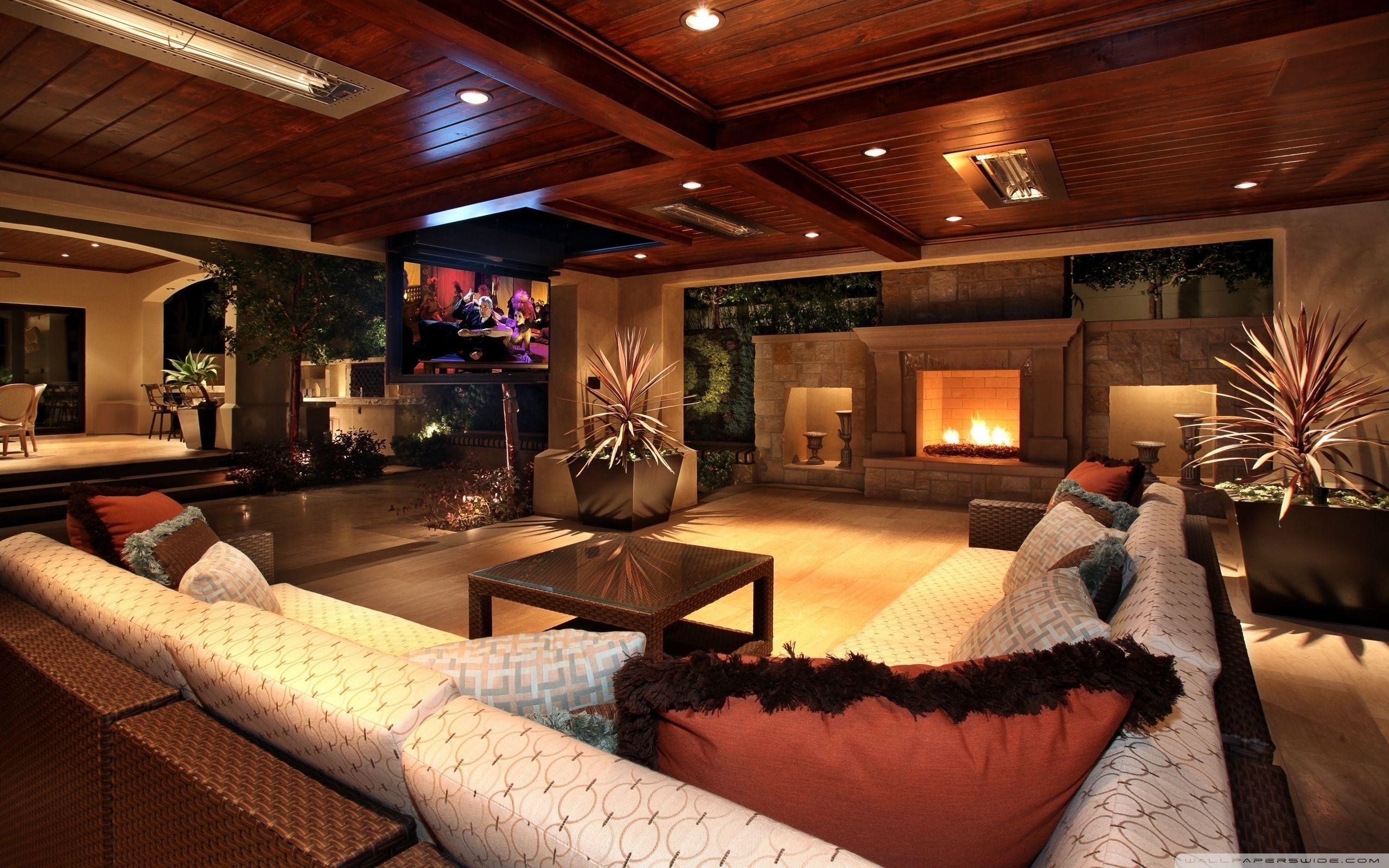 2560x1600 Luxury Room Wallpaper Design