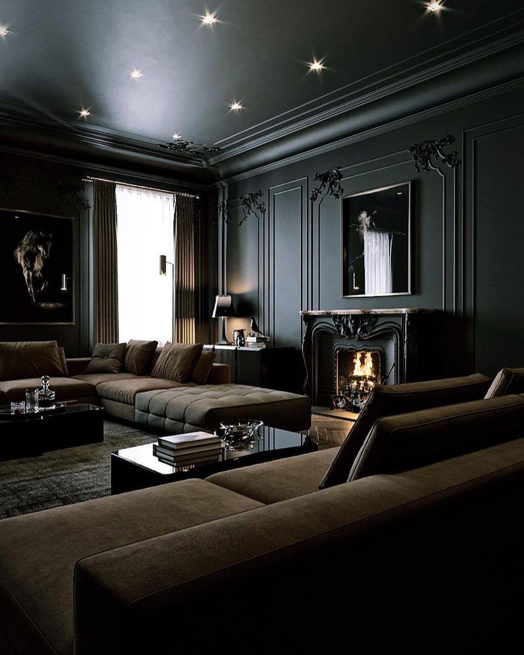 1080x1350 Luxury Black Rose Living Room Design / Decoration HD Wallpaper (Desktop Background / Android / iPhone) (1080p, 4k) (1080x1080) (2021)