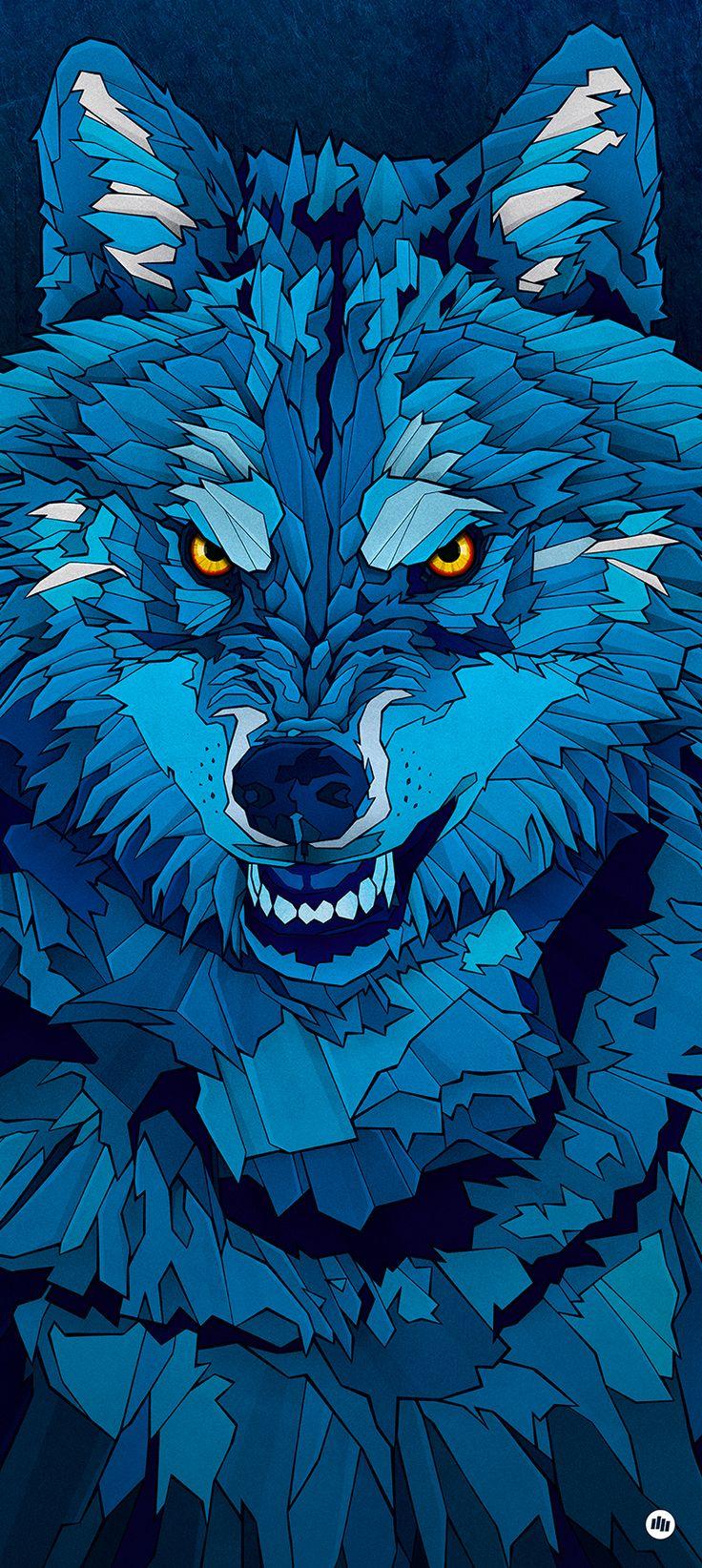 736x1644 Neon Blue Japanese