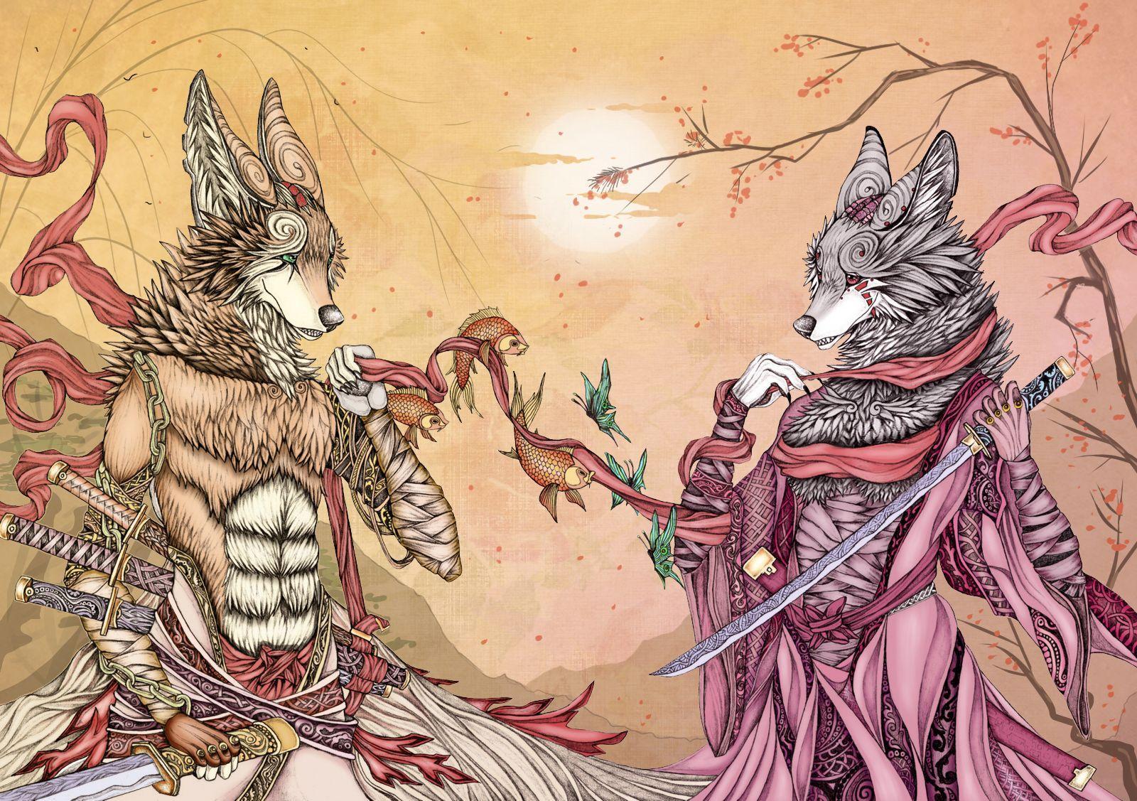 1600x1127 Japan Art Wallpaper