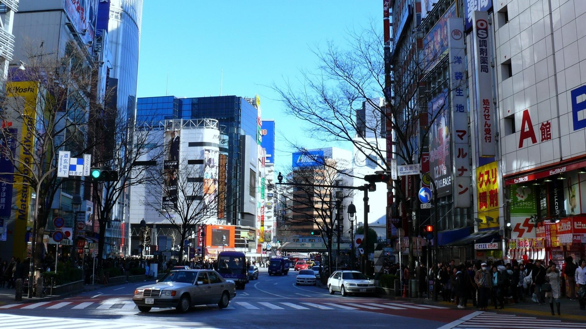 1920x1080 1920x1080 Japan, Tokyo, Street, Road, Urban landscape wallpaper JPG. Mocah HD Wallpaper