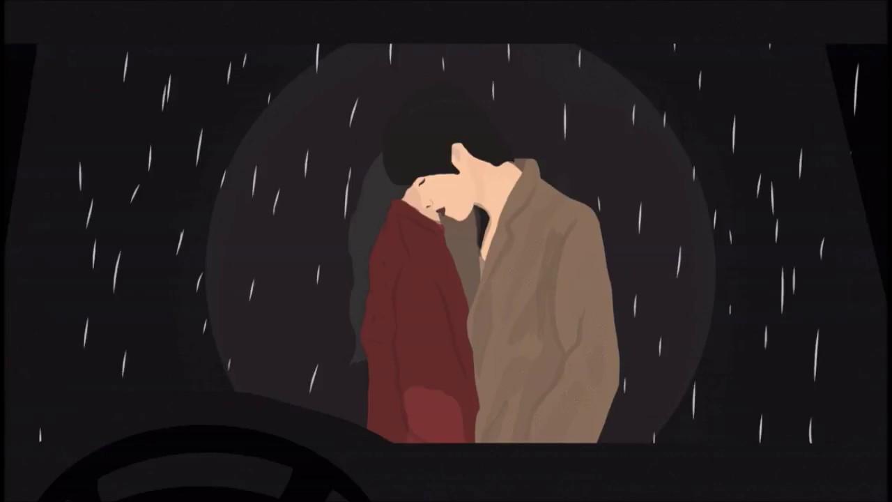 1280x720 BTS: Singularity playing in a car while it's raining