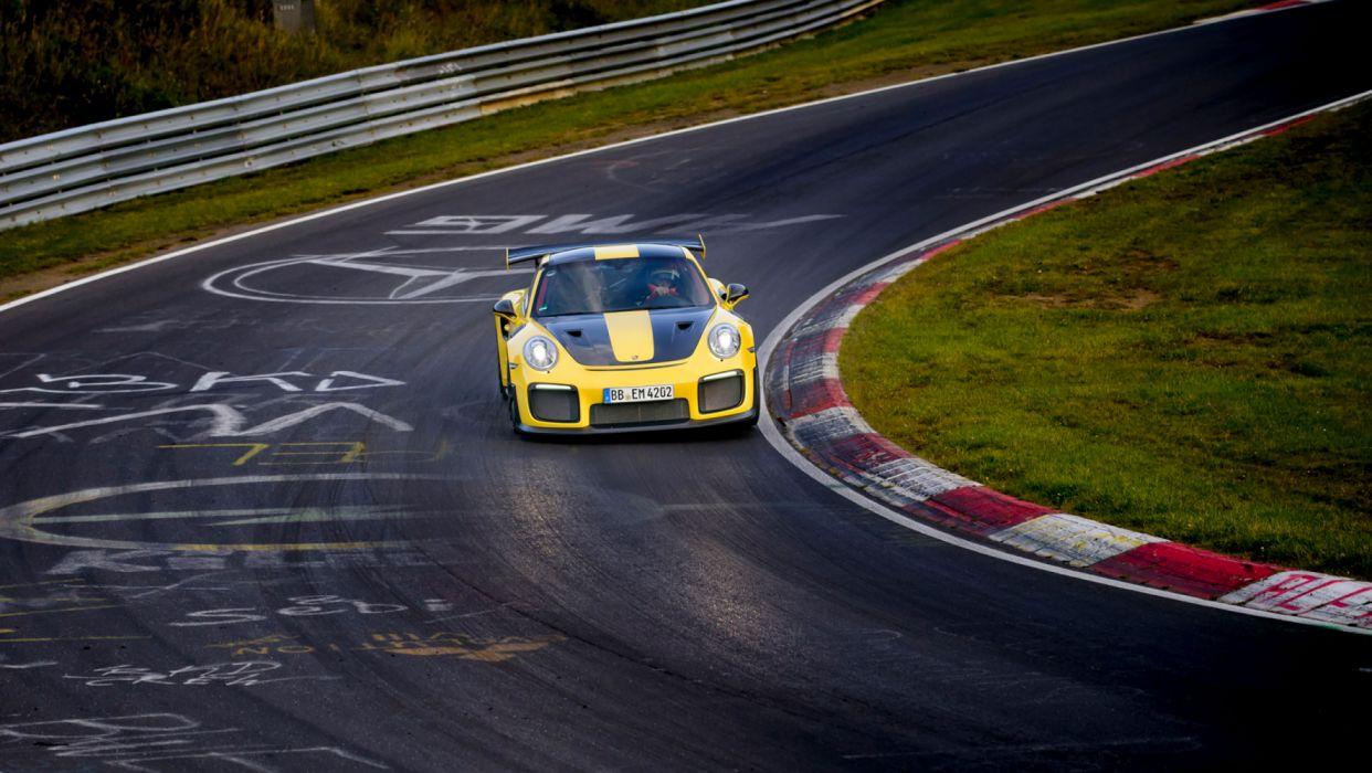 1242x700 Porsche 911 GT2 RS 991 2 2017 Nurburgring Track Lap Record wallpaperx1860