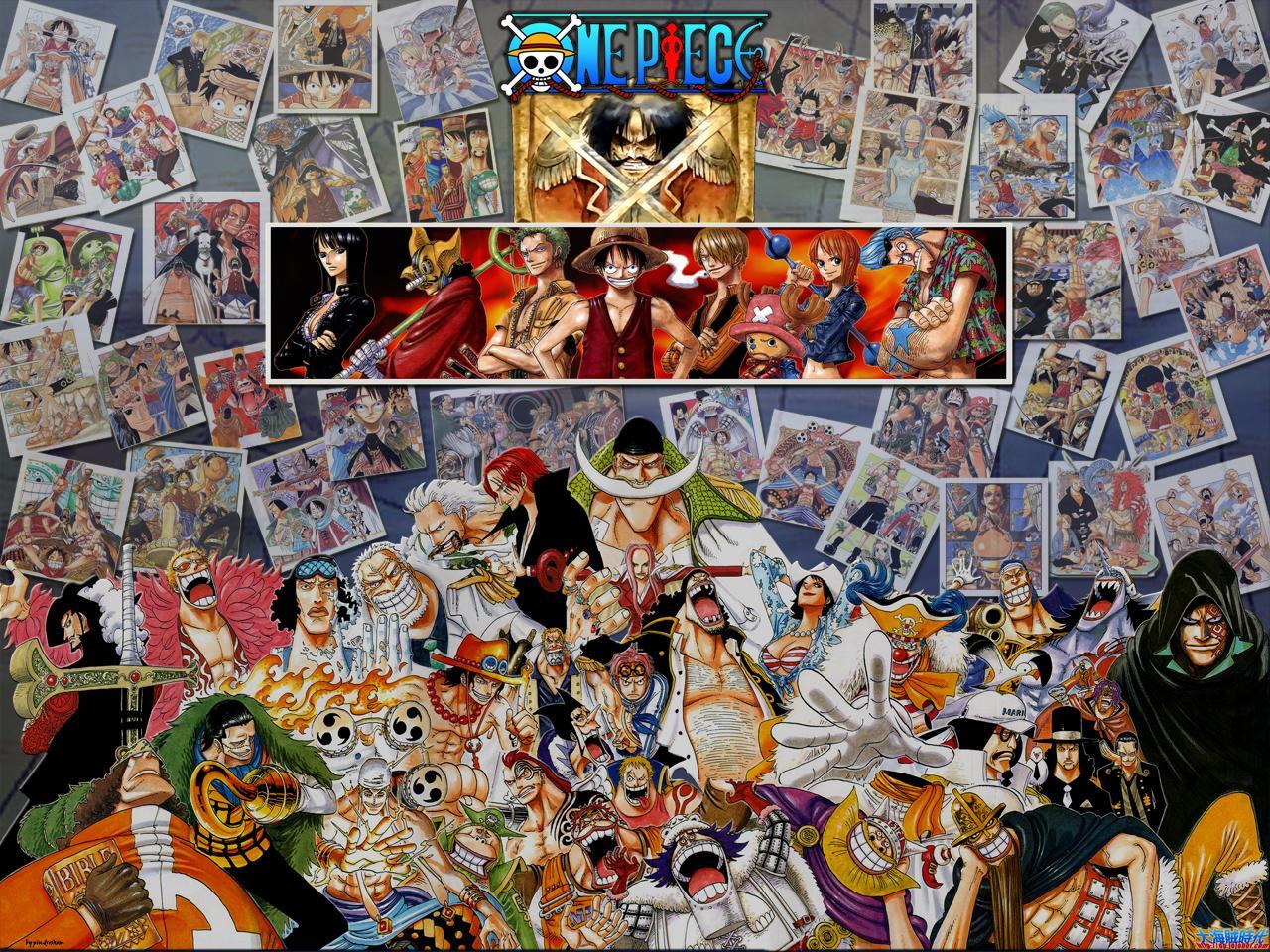 1280x960 Anime Collage Wallpaper HD