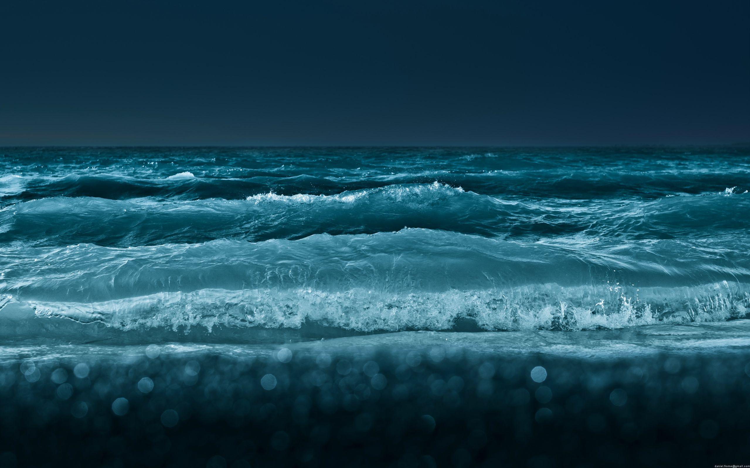 2559x1599 lake ontario. But to me it looks like the ocean-my favorite place on earth. This is exactly what I imagine during yoga class. Waves, Sea waves, Waves wallpaper