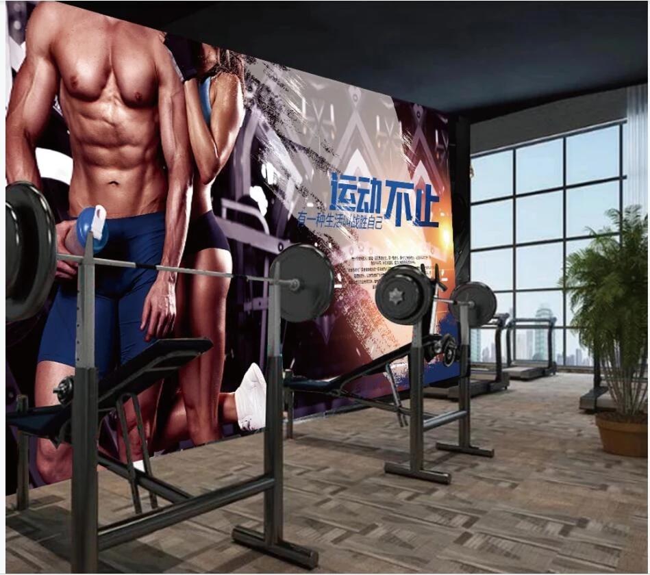 949x840 Custom photo 3D room wallpaper Personality muscles man gym background wall home decor 3D wall murals wallpaper for walls 3 d. Wallpaper