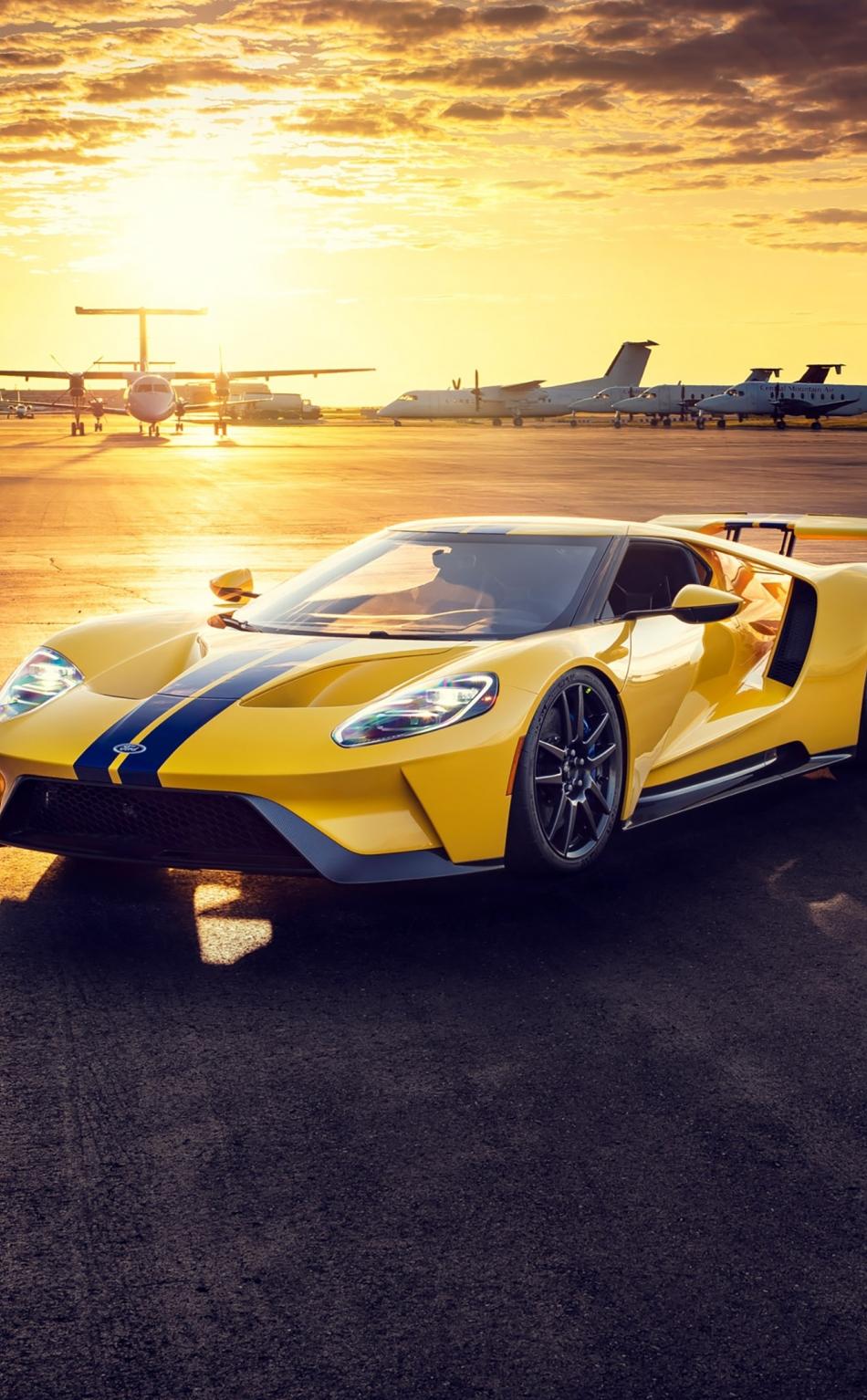 950x1534 Ford Gt iPhone Wallpaper