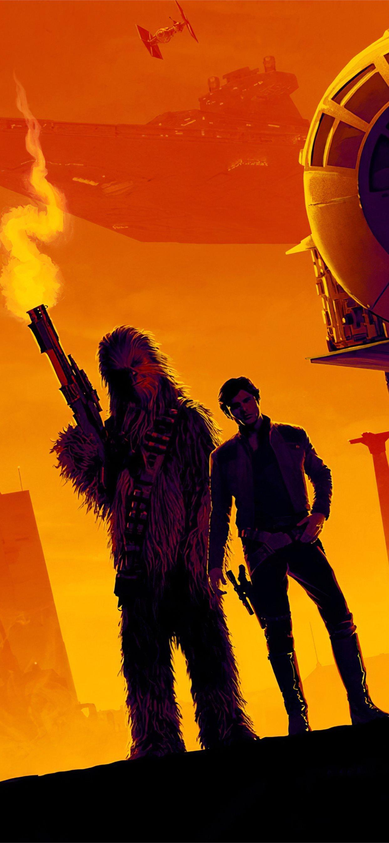 1242x2688 solo a star wars story 4k movie poster iPhone 11 Wallpaper Free Download