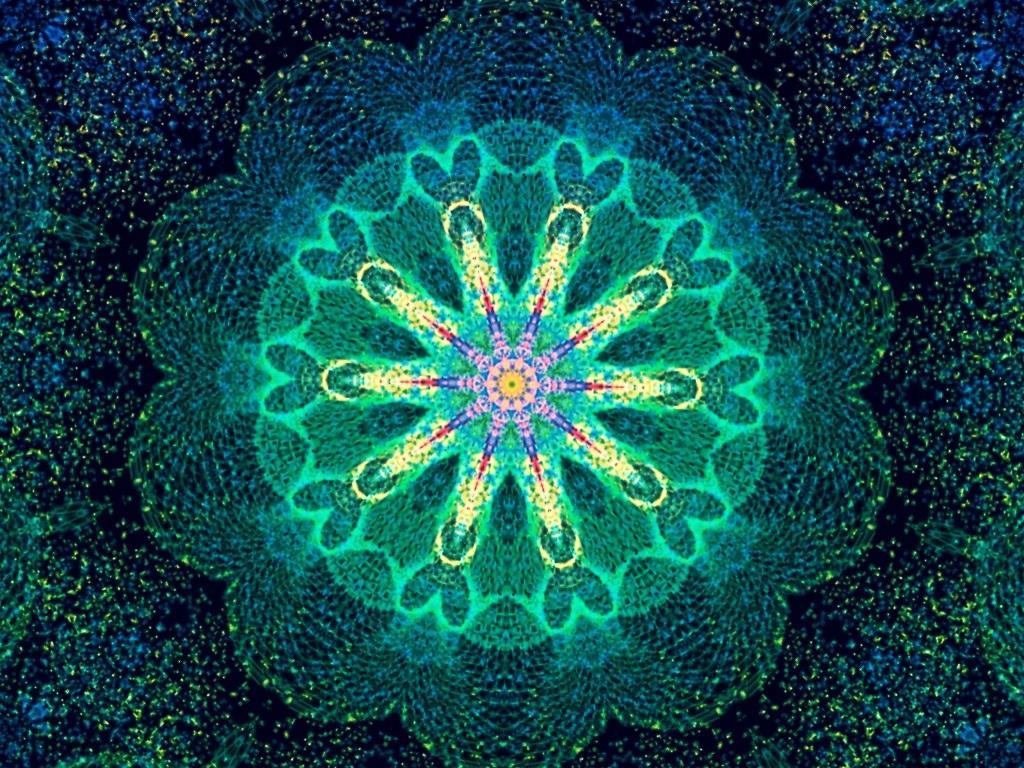 1024x768 Mandala Wallpaper HD