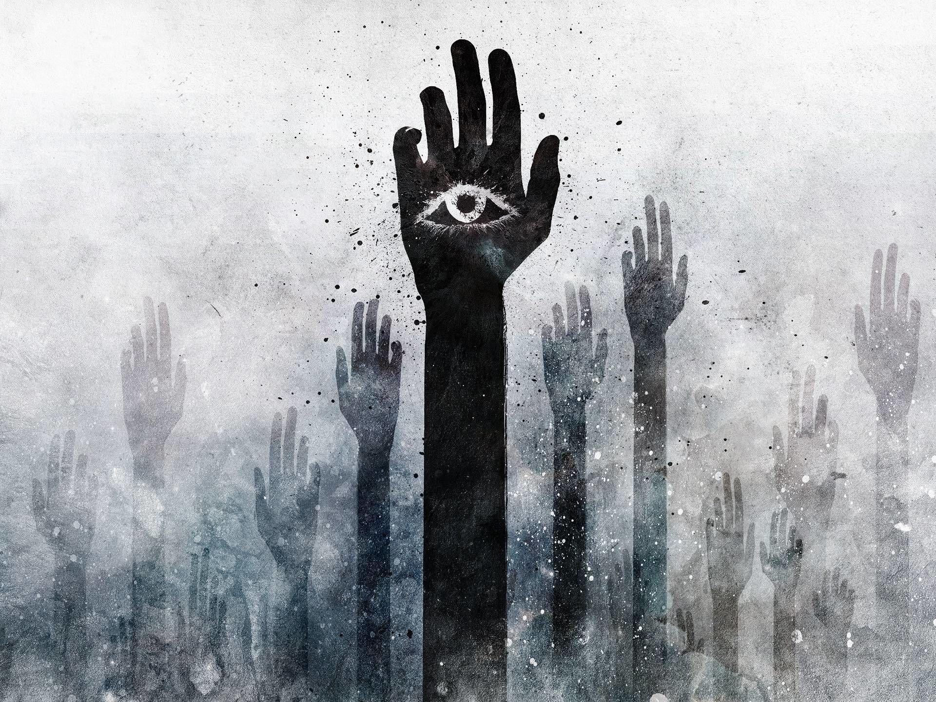 1920x1440 Download Illuminati Cool Triangle 1366x768 Resolution, Full HD Wallpaper