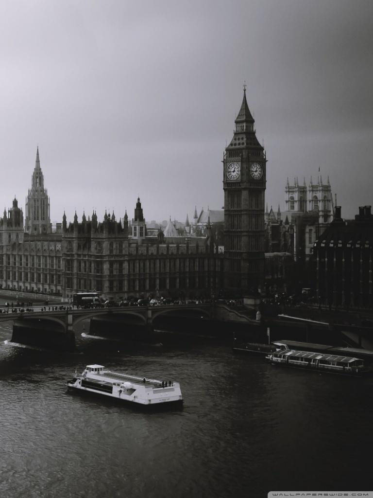 Black and White London Wallpapers - Top Free Black and White London ...