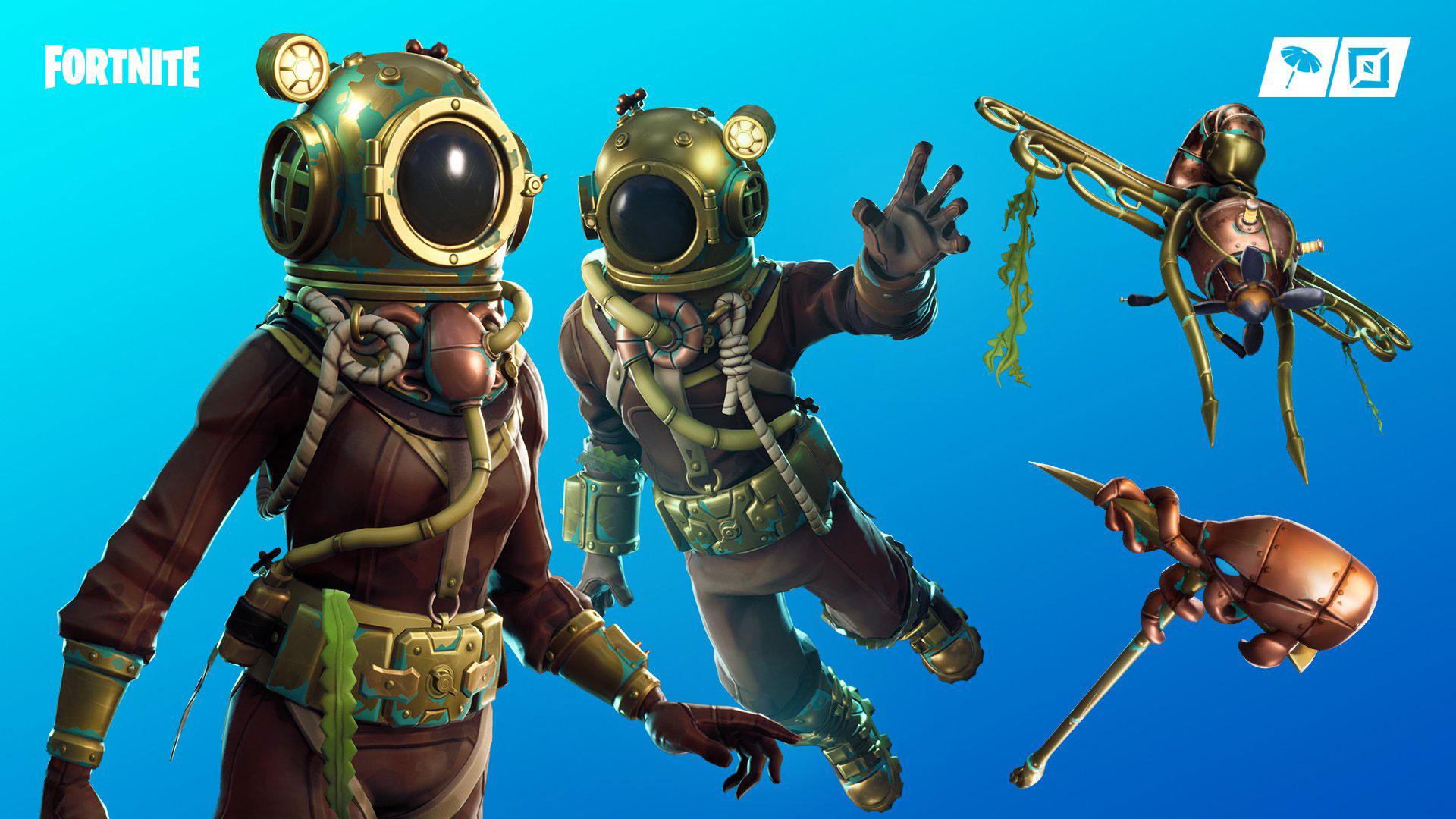 1920x1080 Fortnite Deep Sea Dominator Skin, PNG, Image Game Guides
