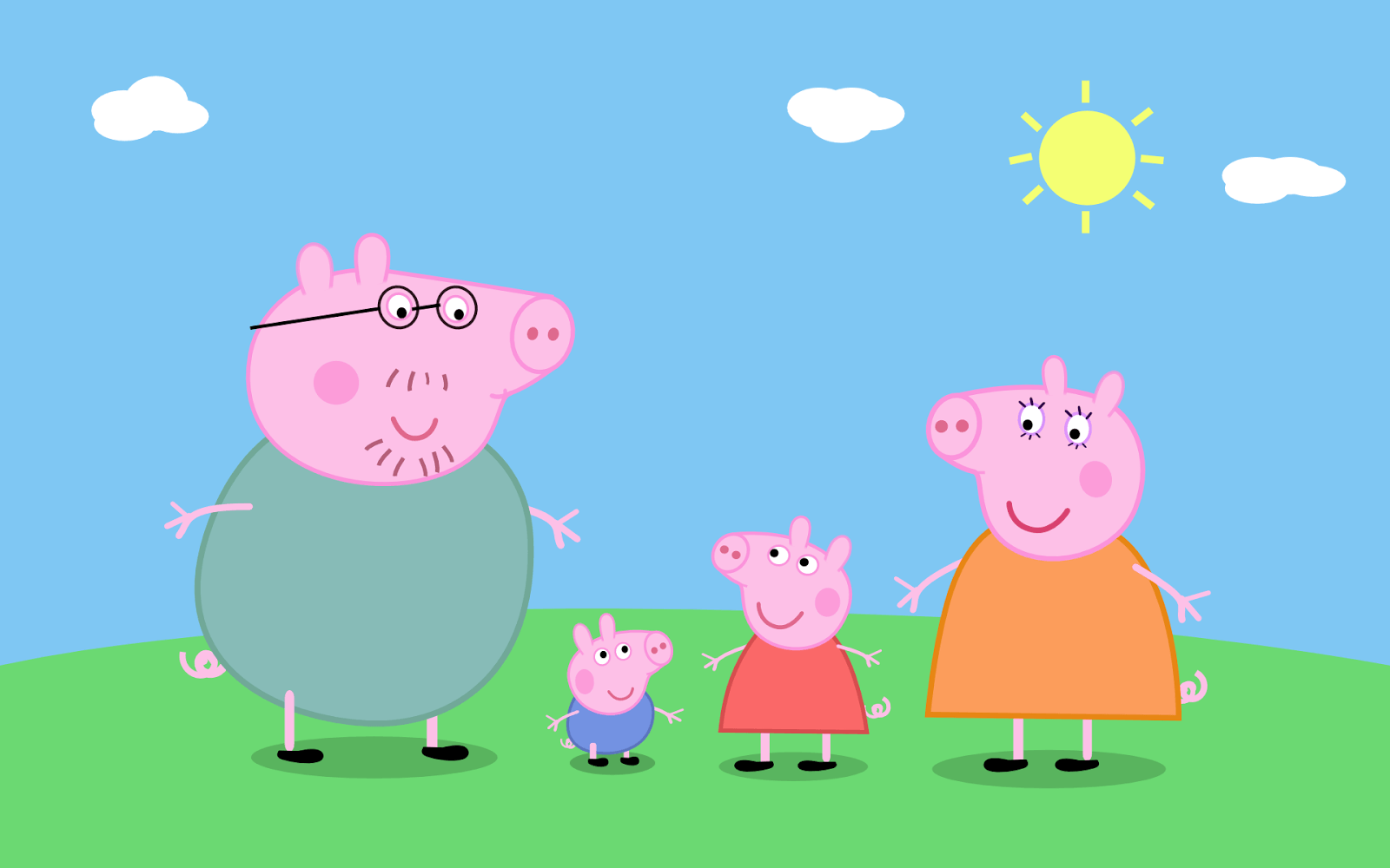 1600x1000 Peppa Pig House Wallpaper
