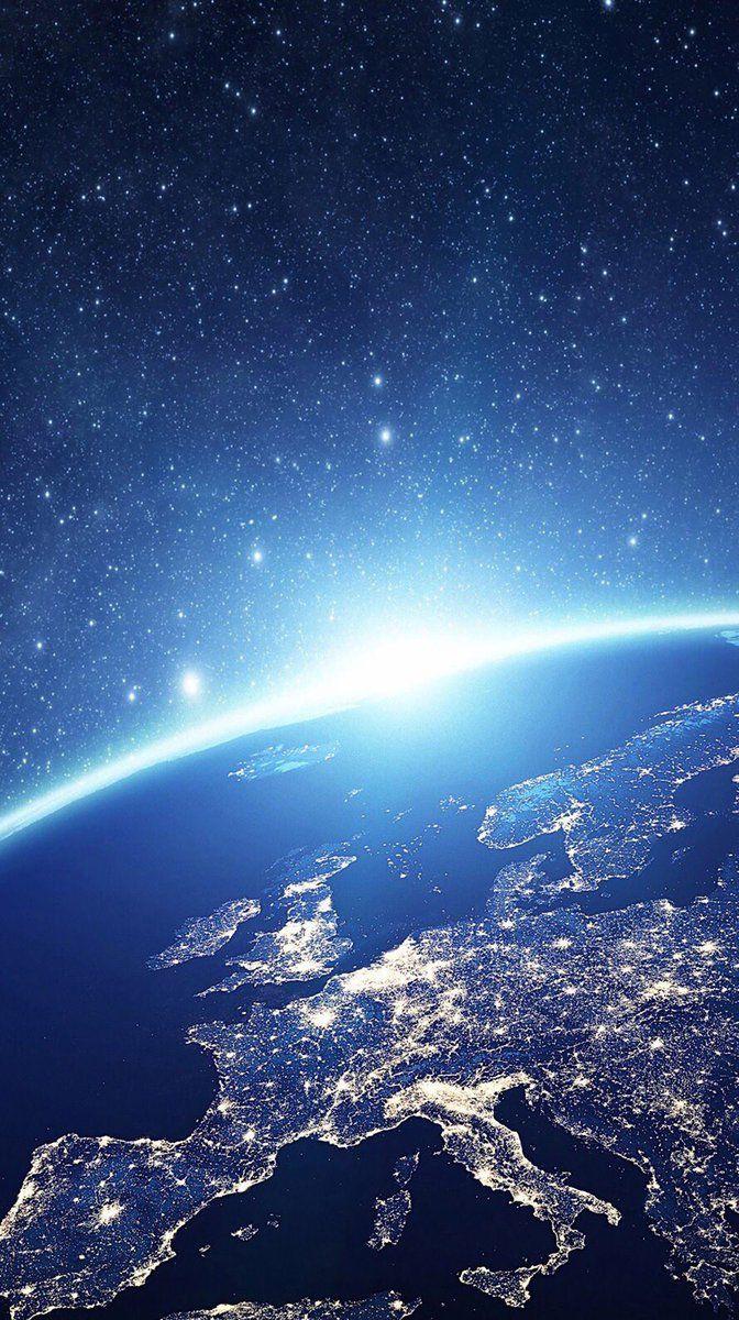 672x1200 Europe. Wallpaper earth, Earth hd, Wallpaper space