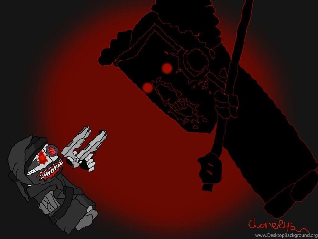 1024x768 Madness Combat, Hank Vs Tricky By Bowsrrking246 Desktop Background