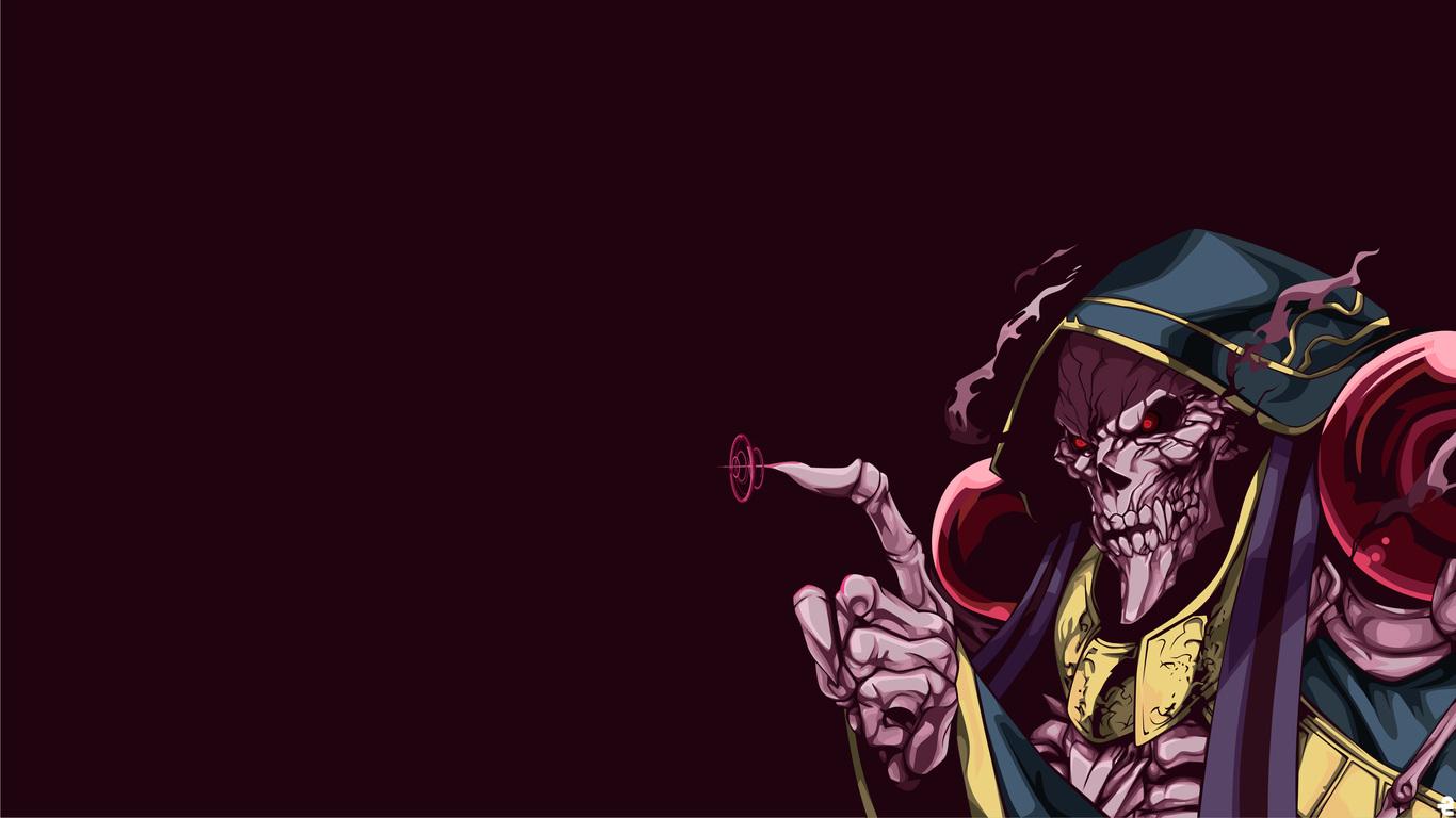 1366x768 Ainz Ooal Gown Overload Anime 4k 1366x768 Resolution HD 4k Wallpaper, Image, Background, Photo and Picture