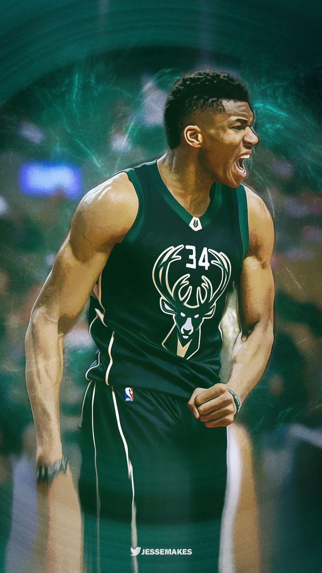 1080x1920 Giannis Antetokounmpo Wallpaper
