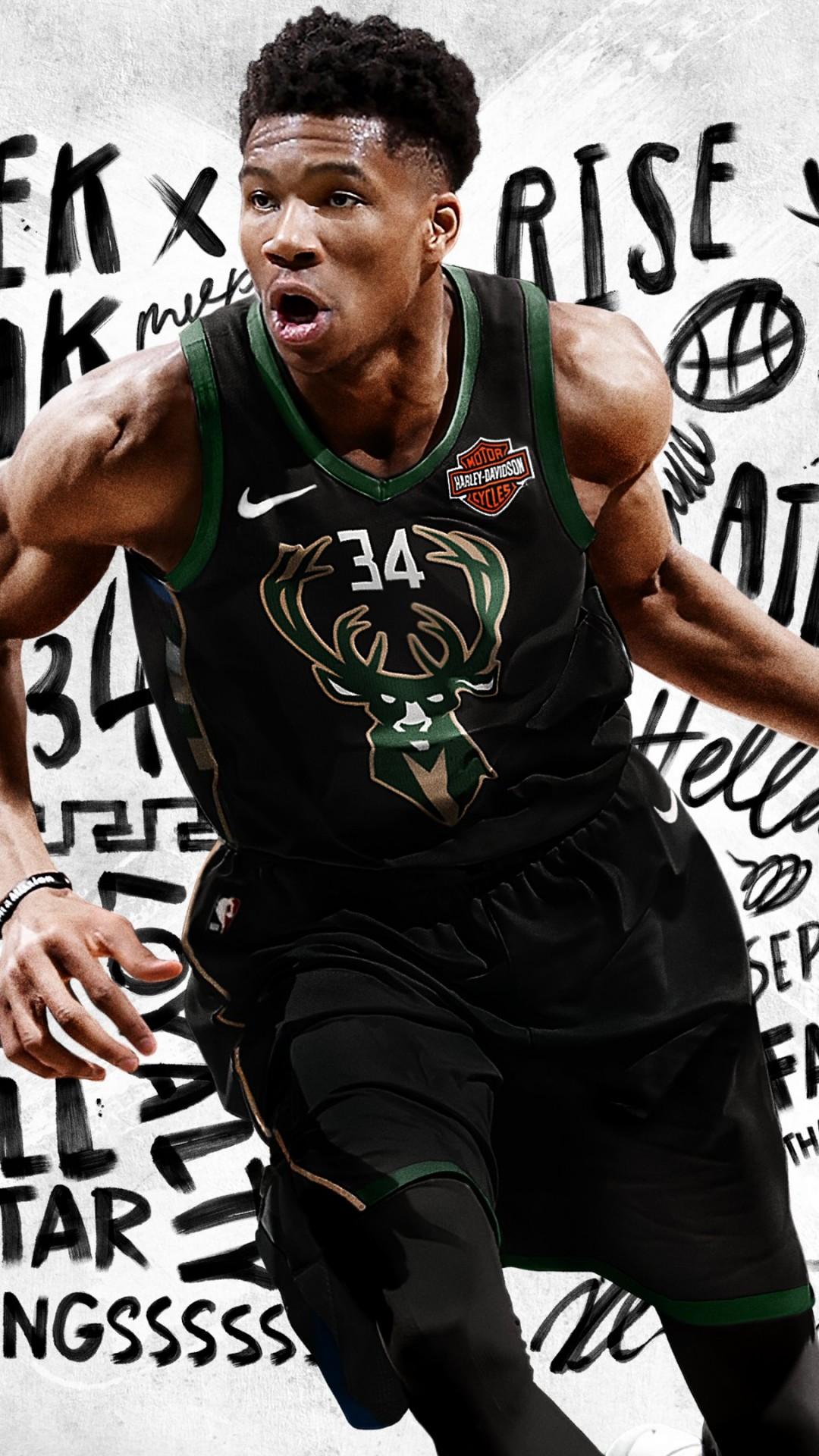 1080x1920 giannis antetokounmpo wallpaper, basketball player, team sport, basketball, sports, muscle, player, cool, sportswear, ball game, jersey