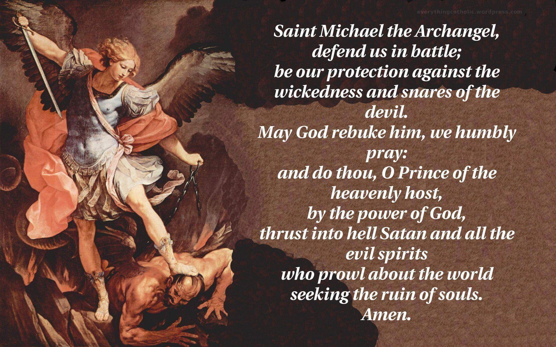 1920x1200 Roman Catholic Desktop Wallpaper 29 St Michael