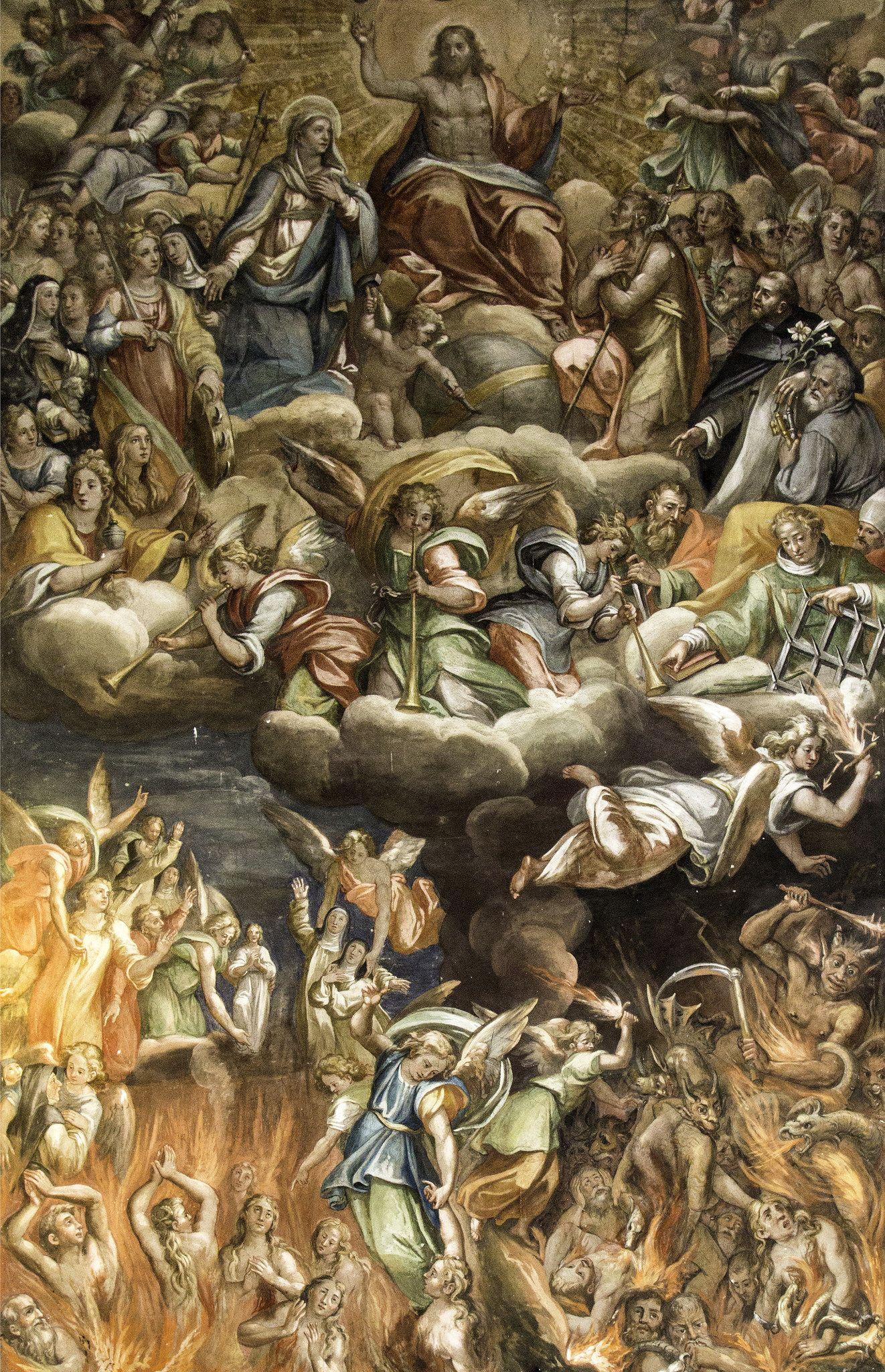 1322x2048 The Last Judgement. Biblical art, Christian artwork, Jesus art