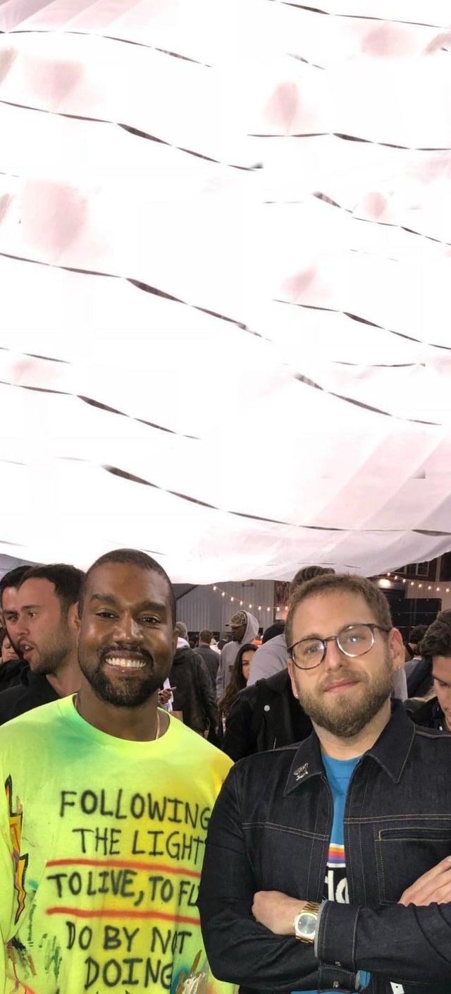 640x1409 Kanye West and Jonah Hill wallpaper: hiphopwallpaper