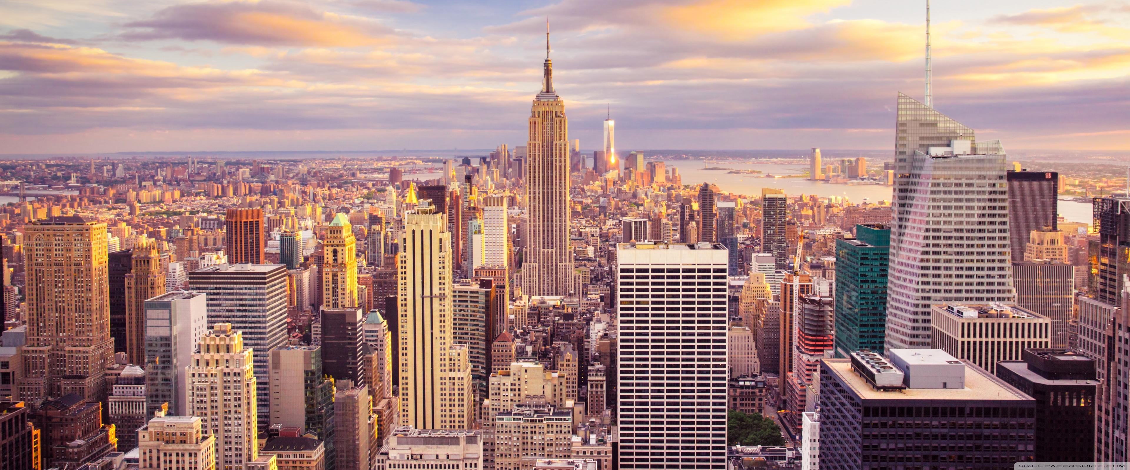 3840x1600 Free download download New York City Buildings 4K HD Desktop Wallpaper for [ 3840x1600] for your Desktop, Mobile & Tablet. Explore 3840x1600 Wallpaperx1600 Wallpaper