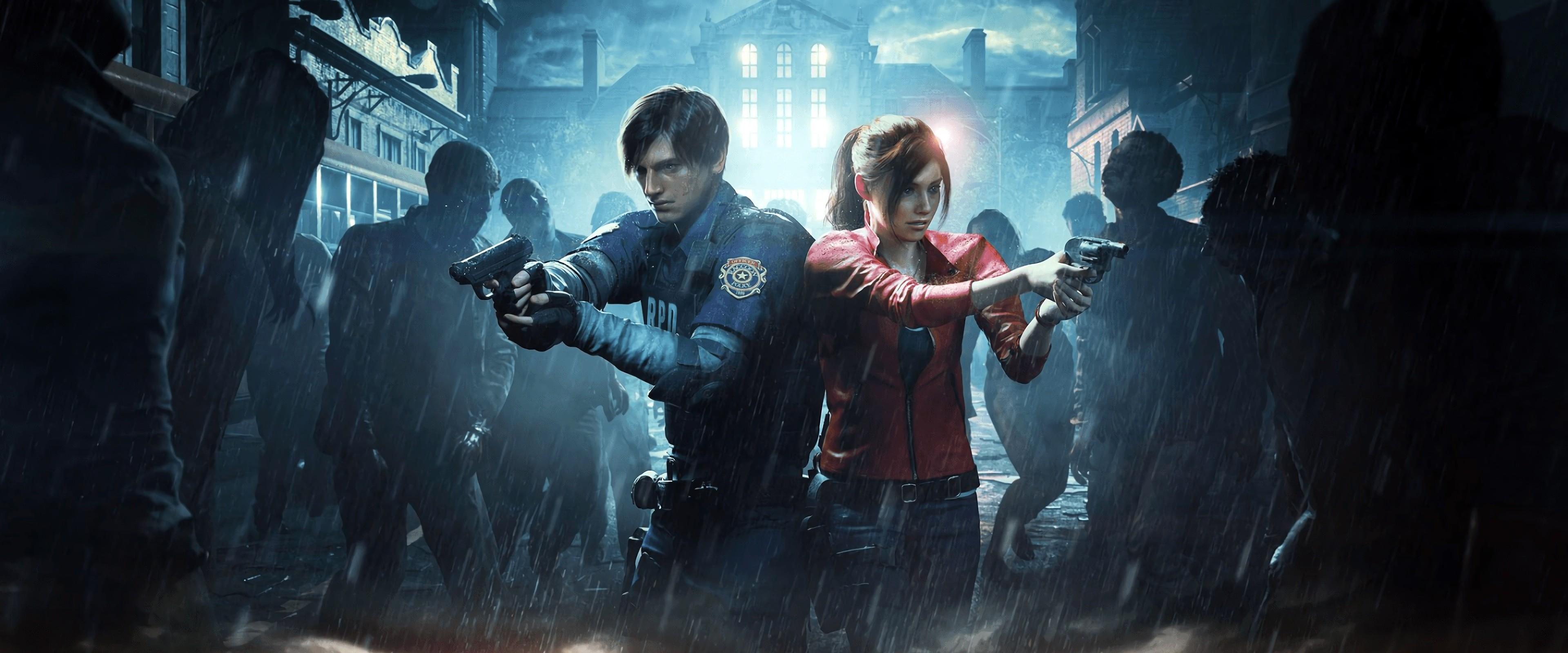 3840x1600 Resident Evil 2 2019 Game 4K Wallpaper 3840x1600 Hot Desktop and background for your PC and mobile