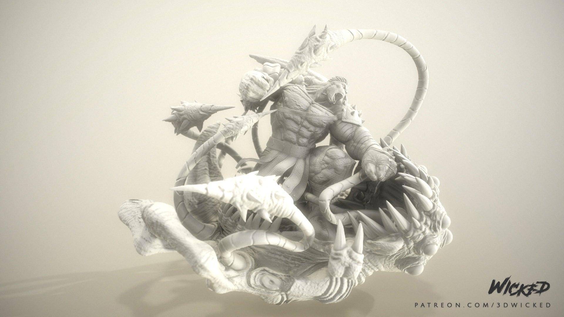 1920x1080 Wicked: The Hulk from Planet Hulk *FREE* STL ready