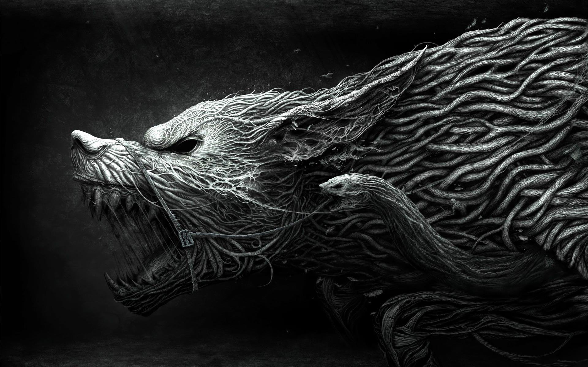 1920x1200 Black Wallpaper