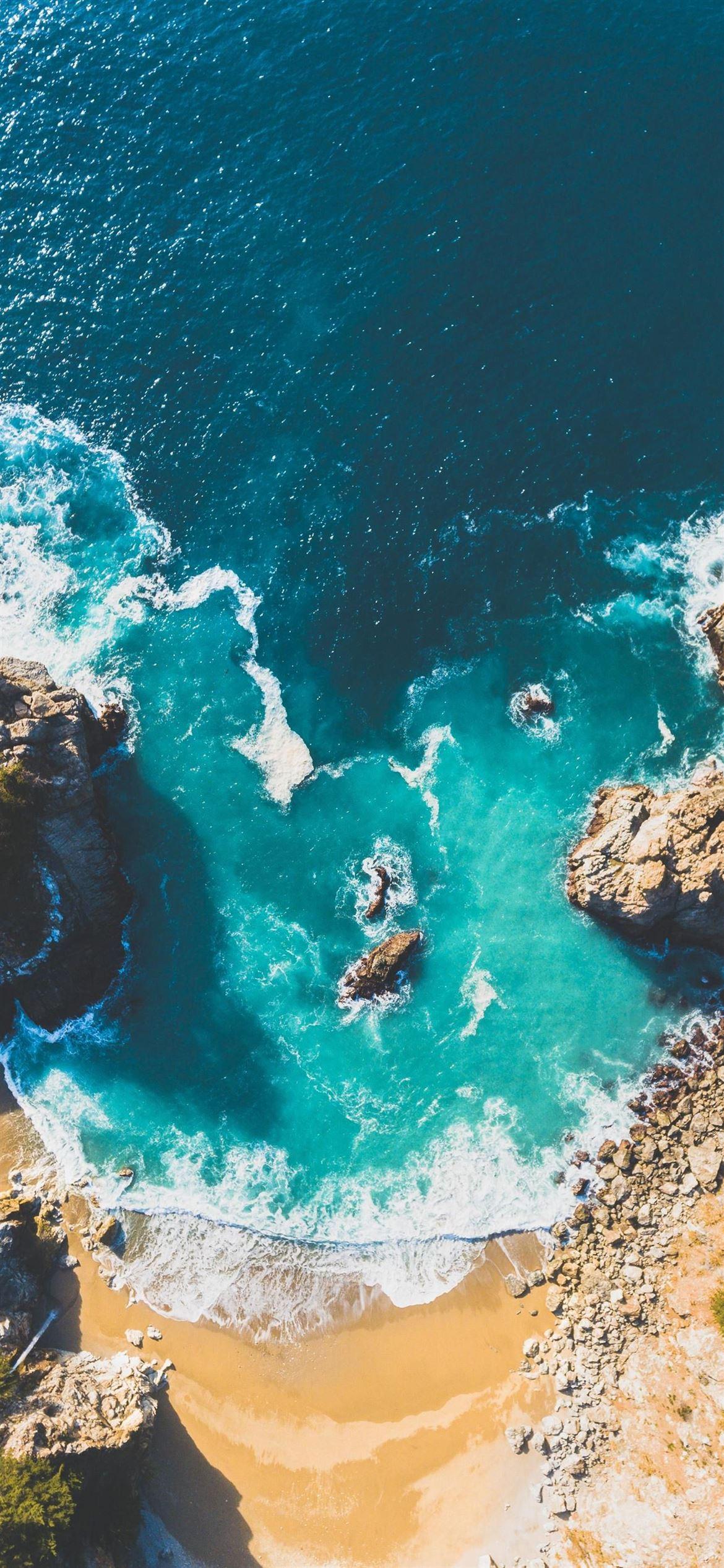 1170x2532 Big Sur iPhone 12 Wallpaper Free Download
