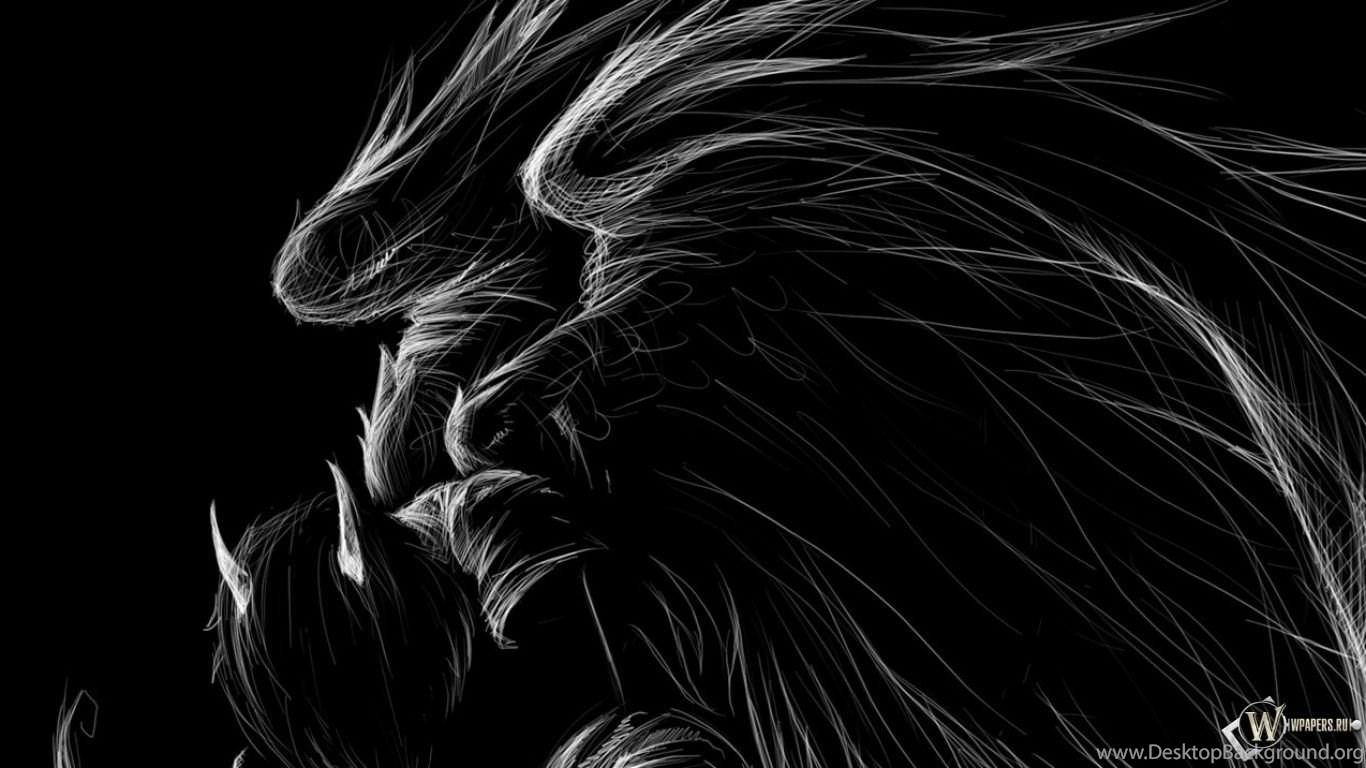 1366x768 Amazing Fantasy Dark Angel Black Background HD Wallpaper Image. Desktop Background
