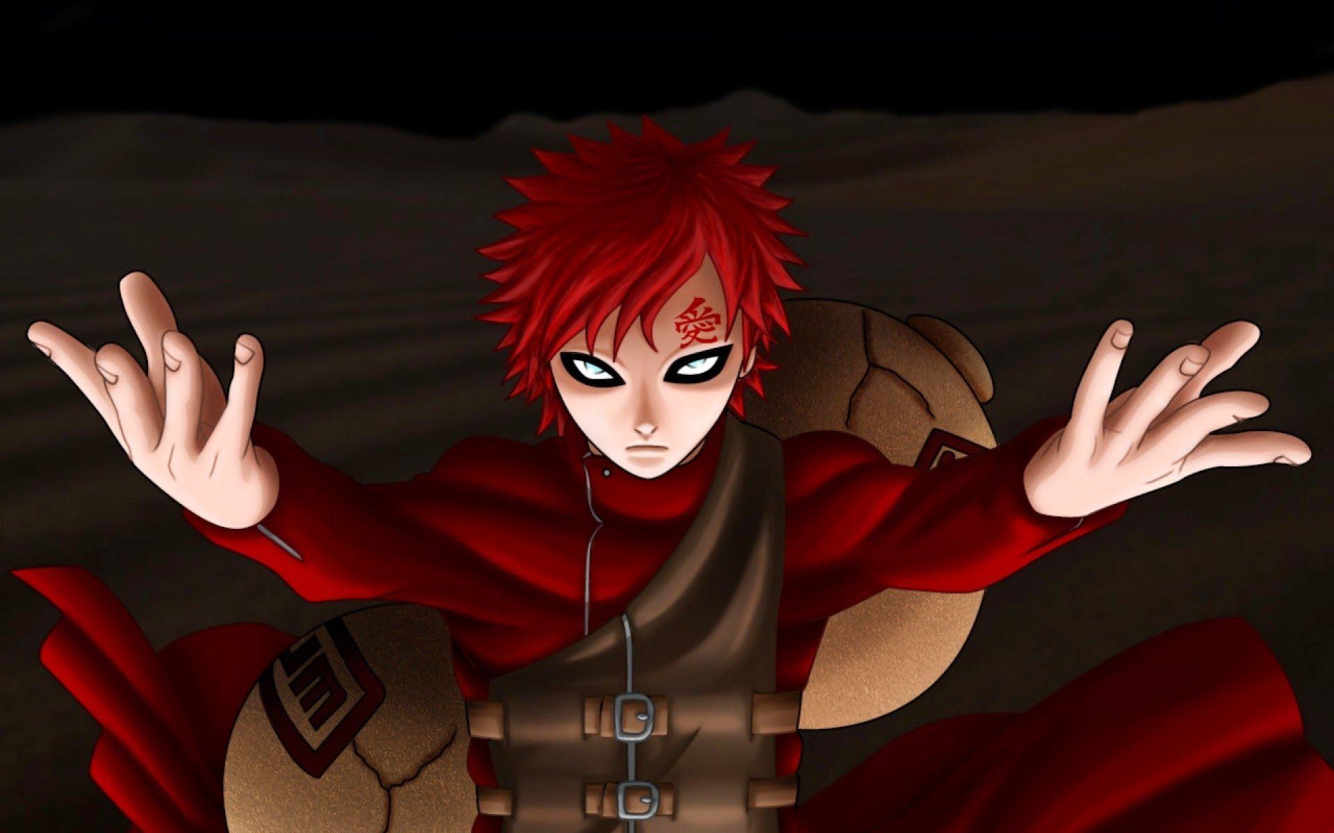 1920x1200 Gaara Shippuden Wallpaper background picture