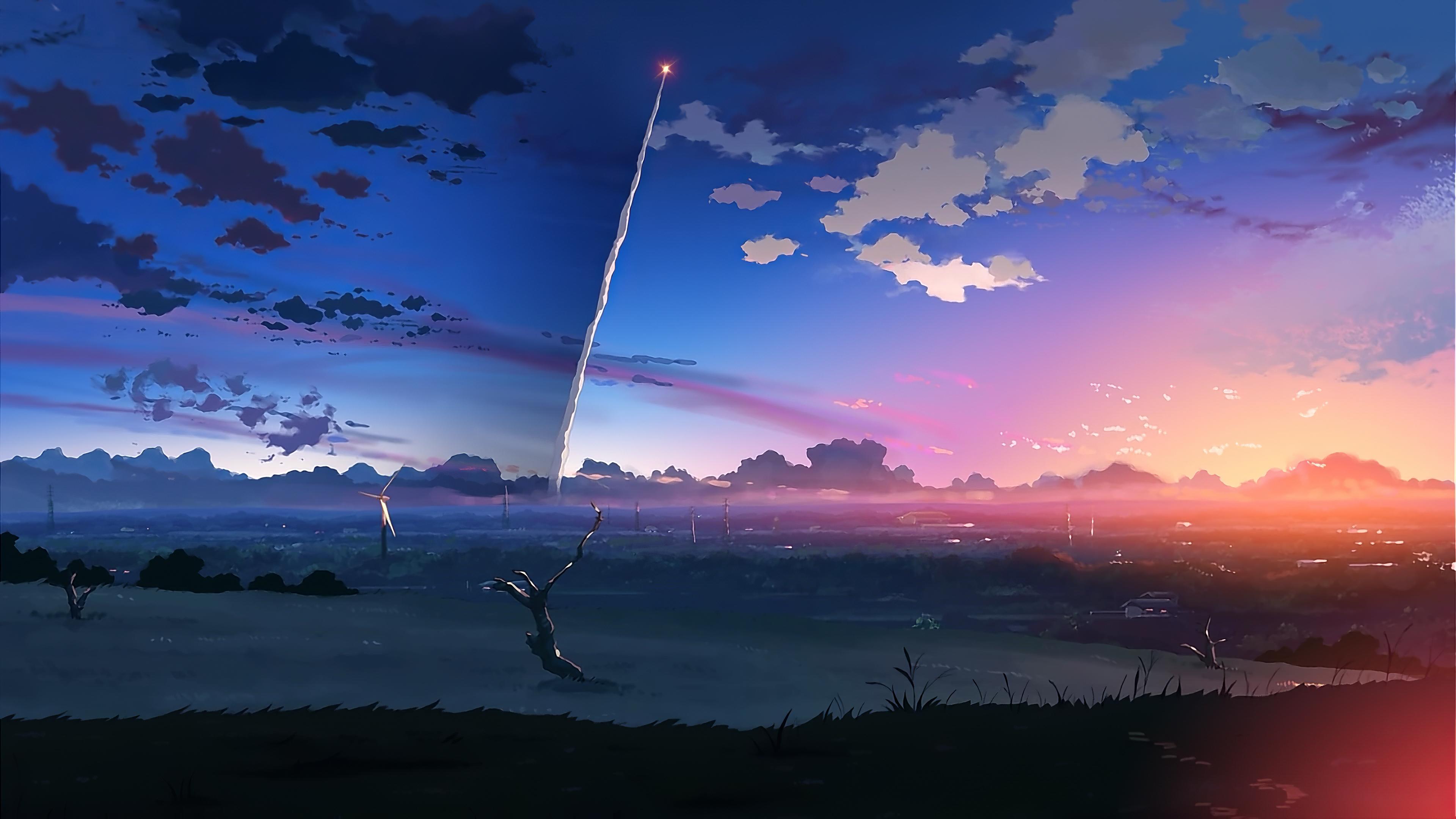 3840x2160 Centimeters Per Second Anime Tv Series Wallpaper, HD Anime Wallpaper, 4k Wallpaper, Image, Background, Photos and Picture