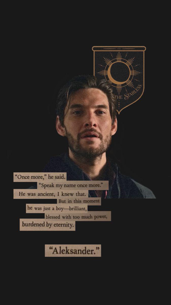 675x1200 the darkling wallpaper. The darkling, Ben barnes, The grisha trilogy