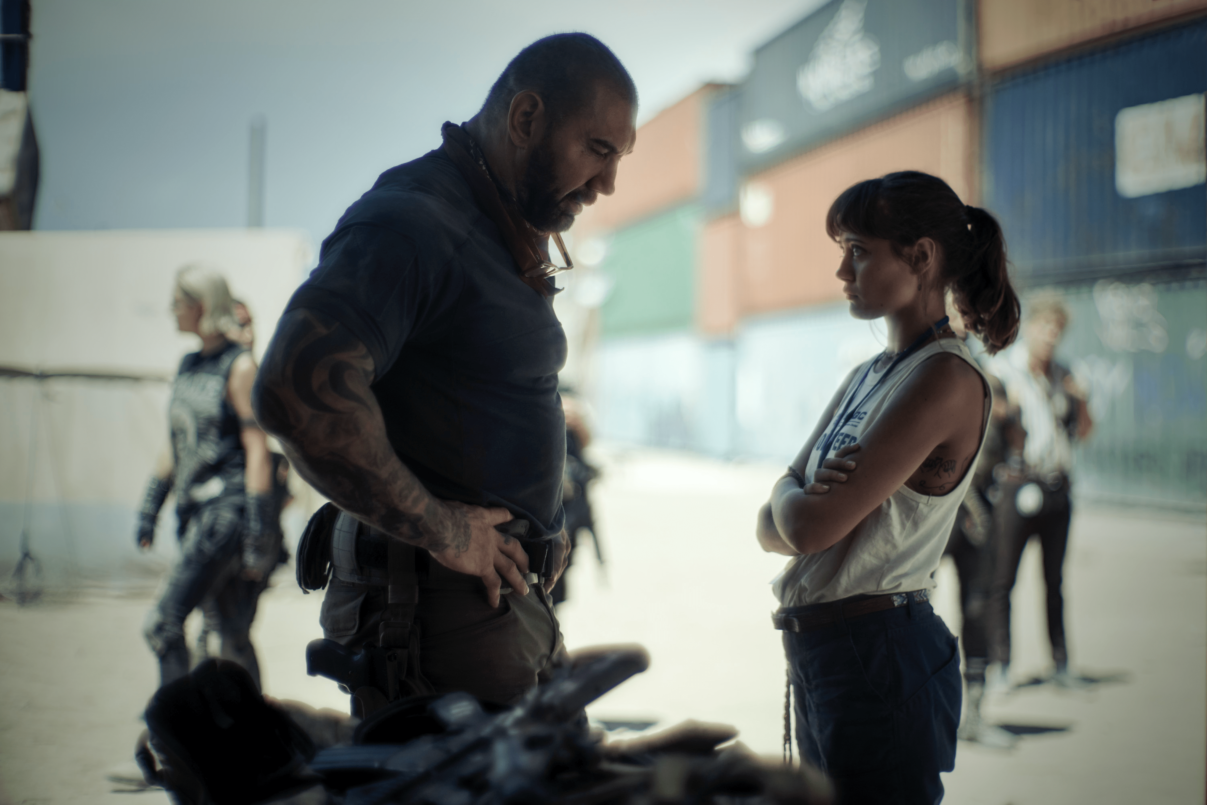 4126x2752 Dave Bautista & Ella Purnell in Army of the Dead 4k Ultra HD Wallpaper