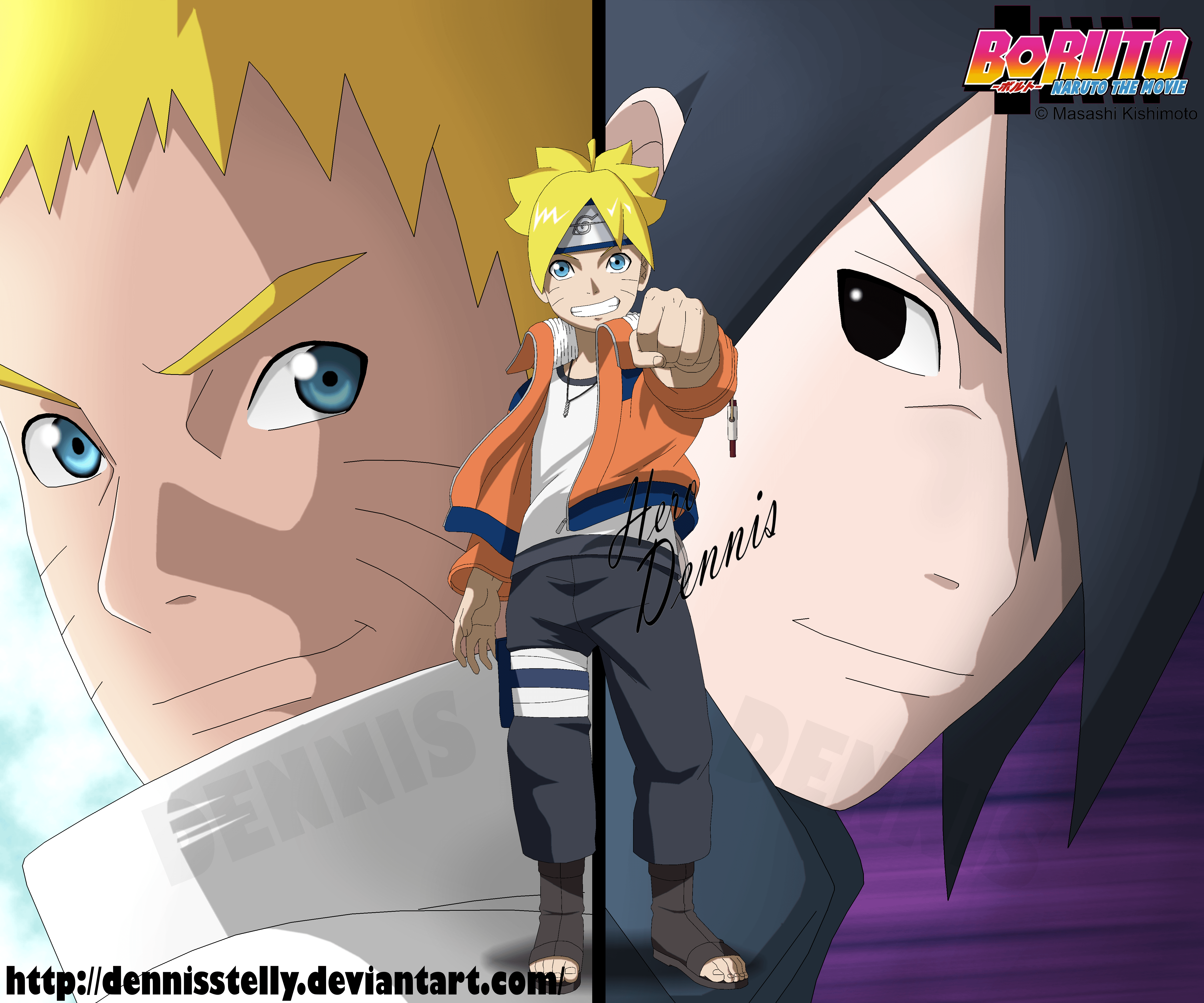 30+ Grown Up Naruto And Boruto Wallpaper Background