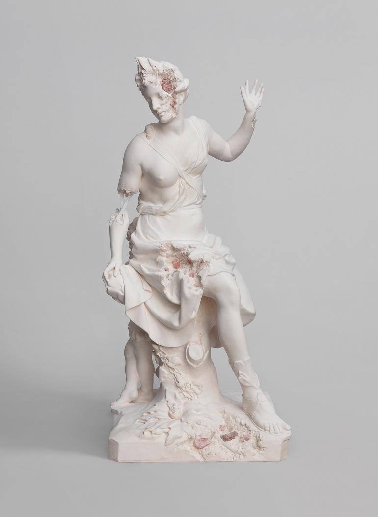770x1052 Daniel Arsham's eroded relics are rooted in classical art. Wallpaper*