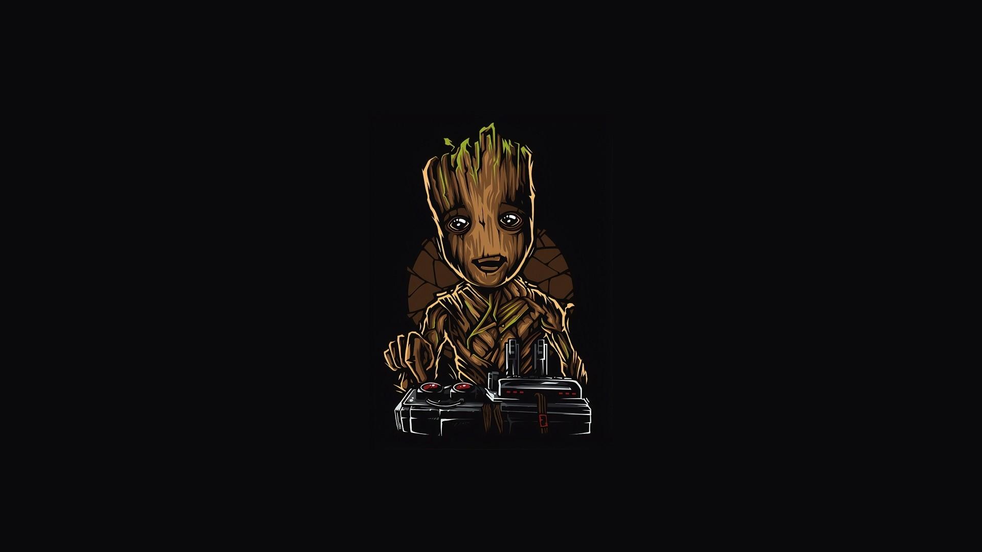 1920x1080 Groot Wallpaper