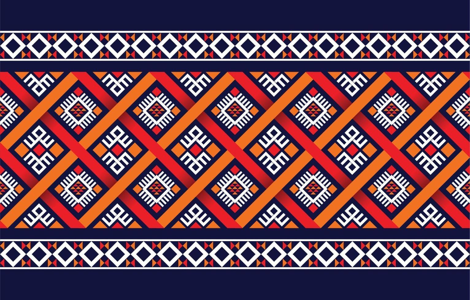 1532x980 Ethnic boho pattern with geometric in bright colors. Design for carpet, wallpaper, clothing, wrapping, batik, fabric, Vector illustration embroidery style in Ethnic themes