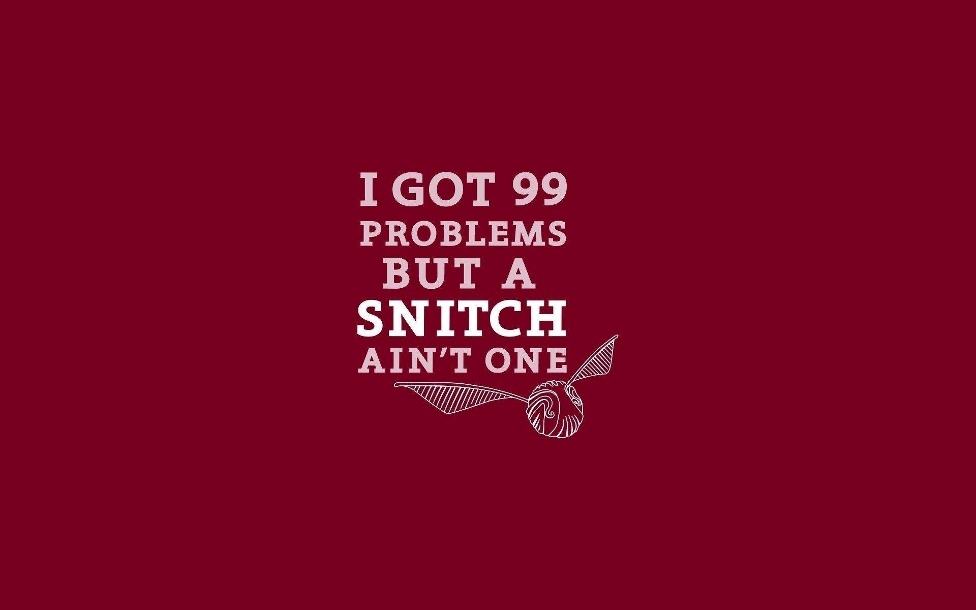 1920x1200 a Snitch is no problem HD Wallpaper