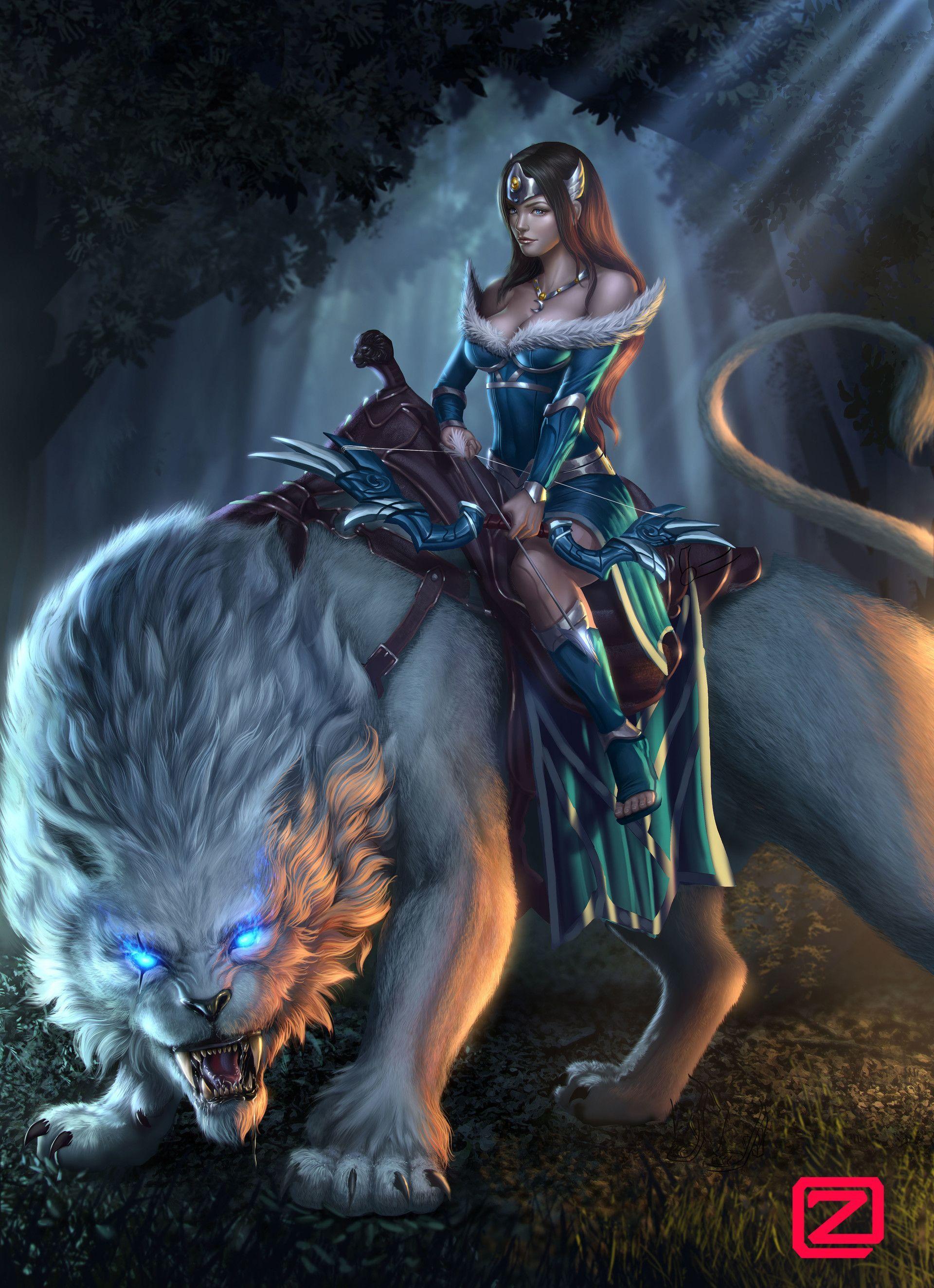 1920x2649 Dota 2 Women Wallpaper