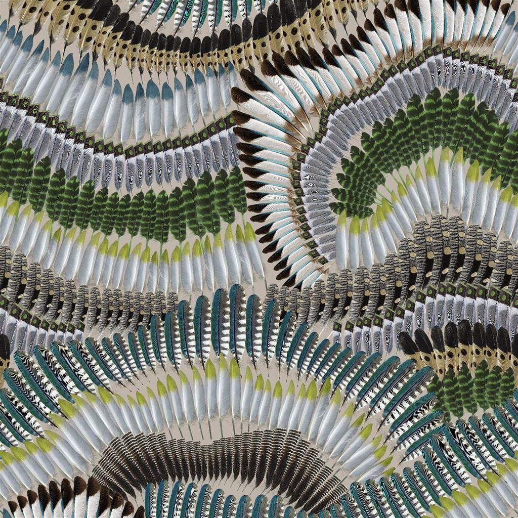 1024x1024 Christian Lacroix Wallpaper Panel Prete Moi Ta Plume Printemps