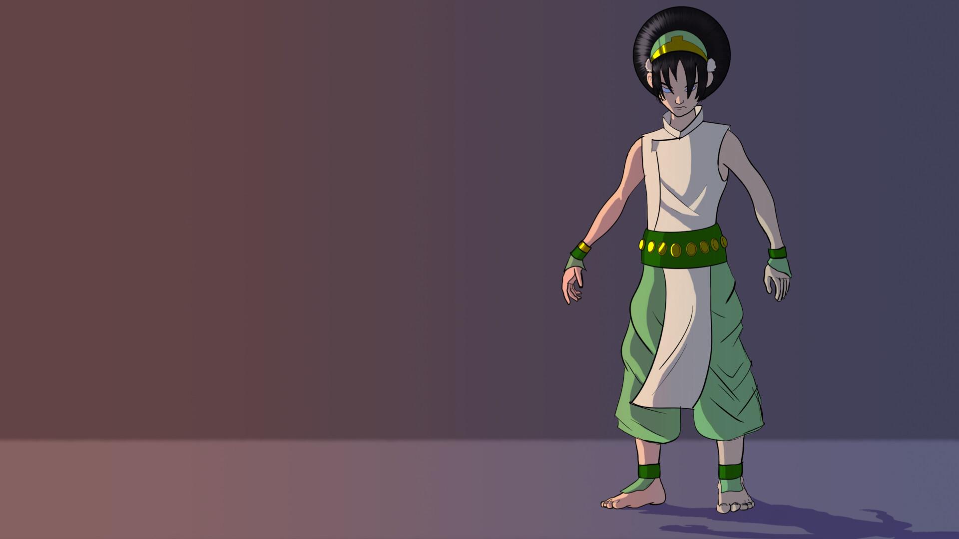 1920x1080 Toph Beifong fanart wallpaper, dseker