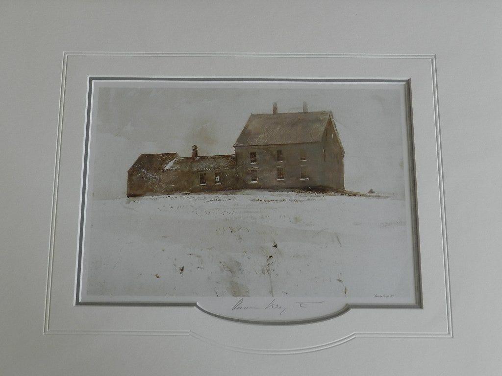 1024x768 Andrew Wyeth Olson House Pencil Signed 2012. Nico Auctions in DE