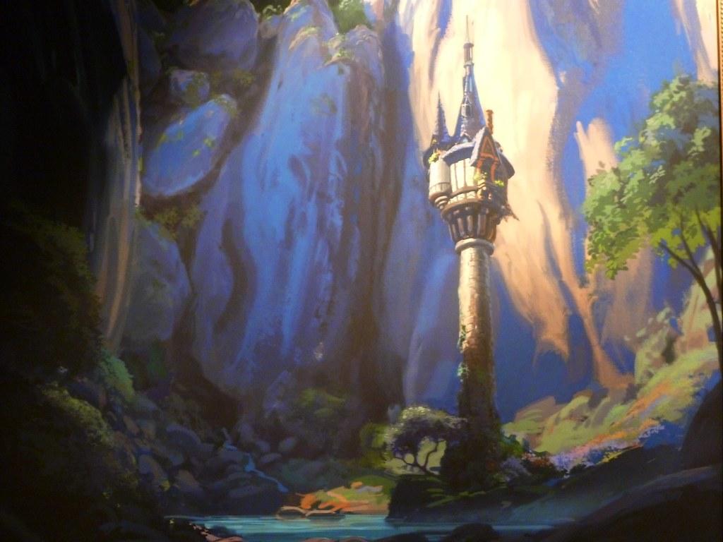1024x768 Tangled: The Tower